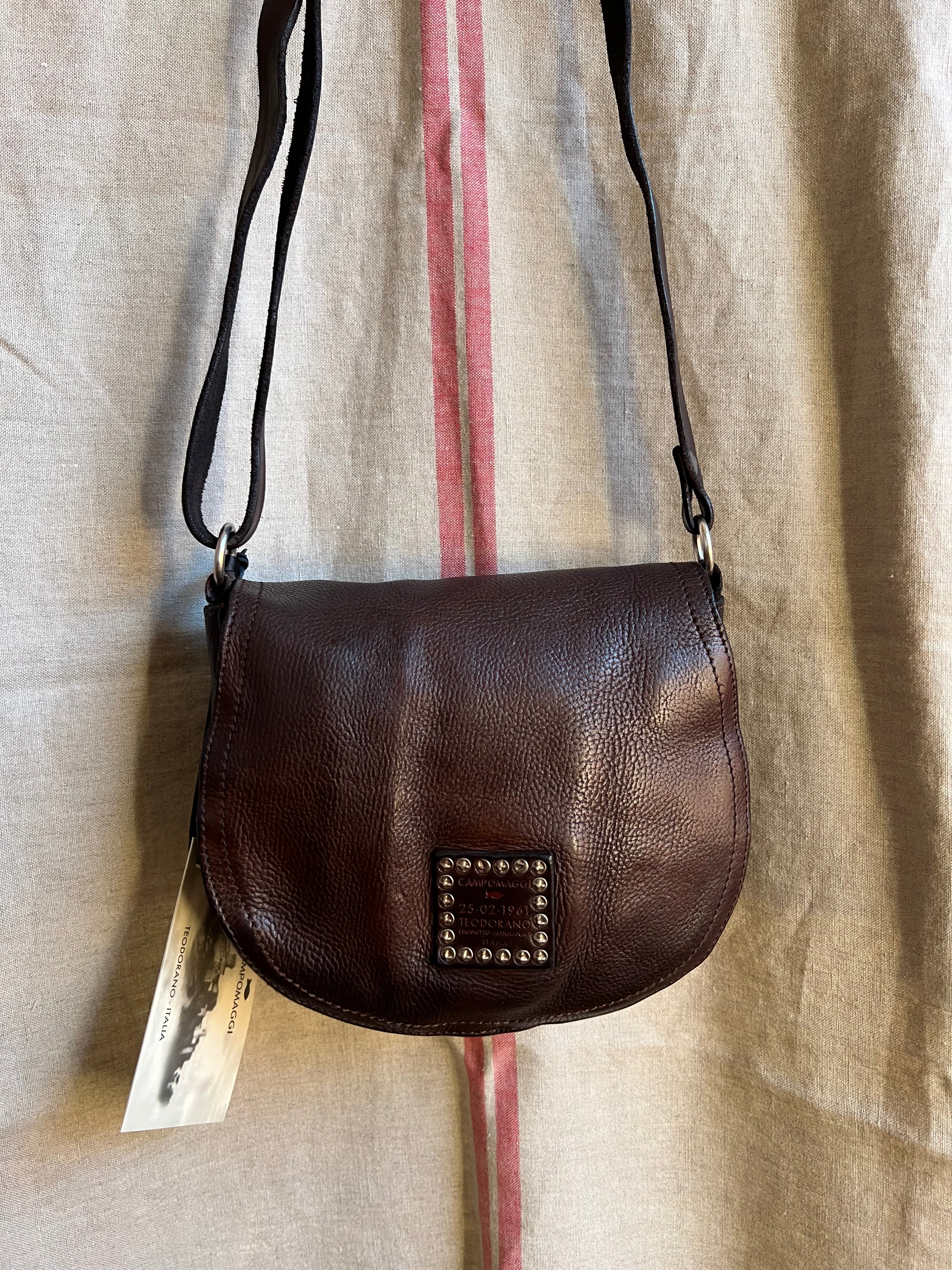 Gemini Crossbody bag - dark brown