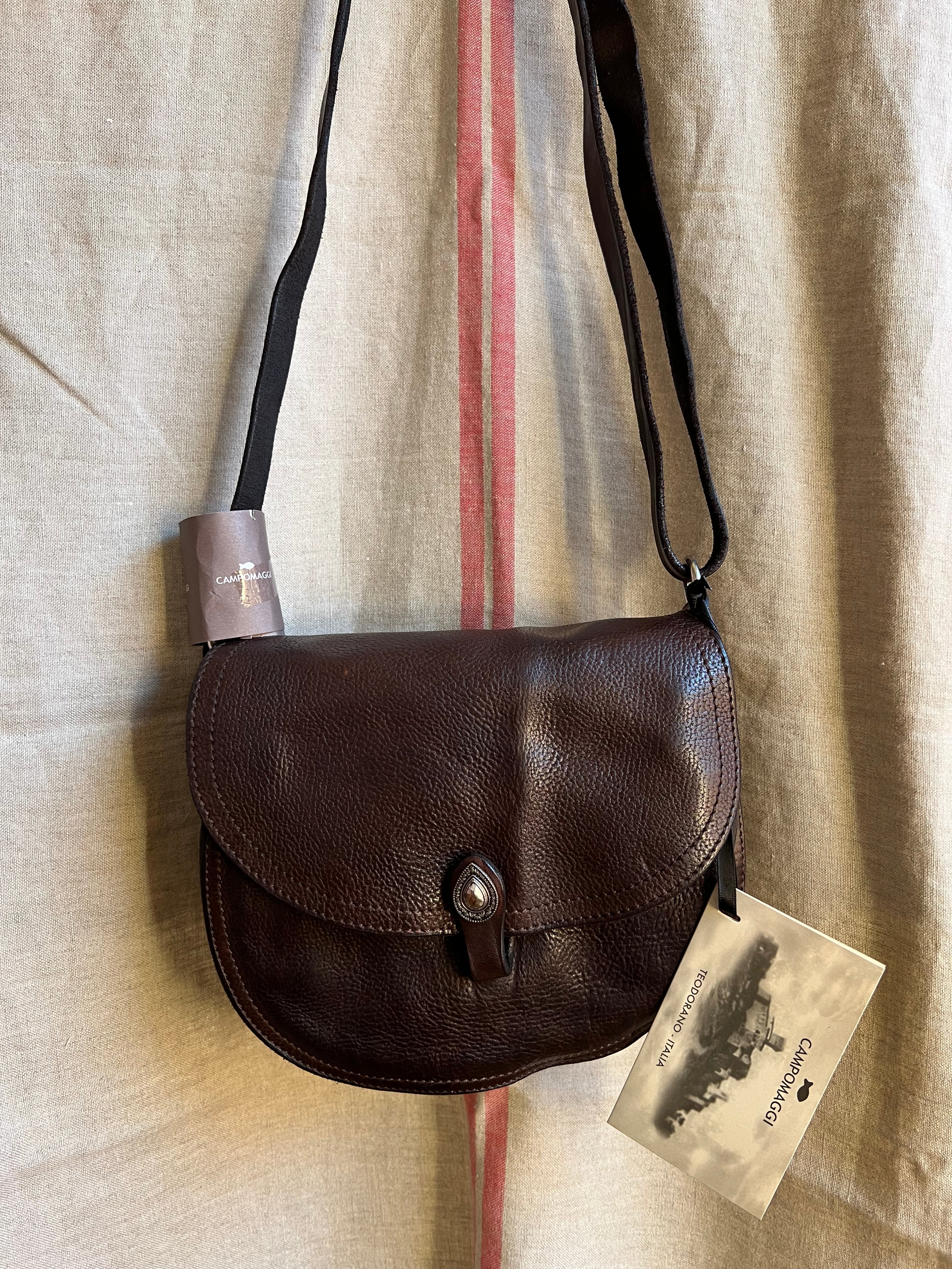 Gemini Crossbody bag - dark brown