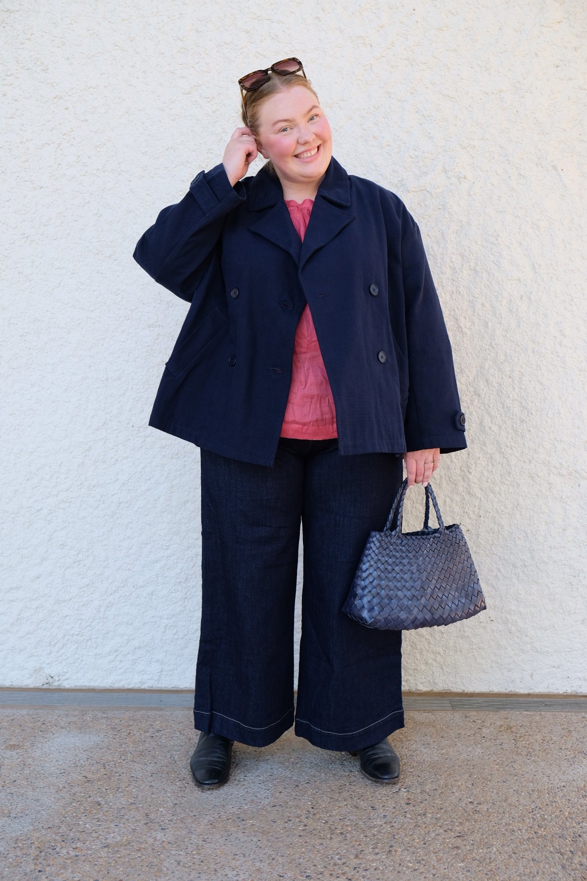 Silhouette Jacket - Navy