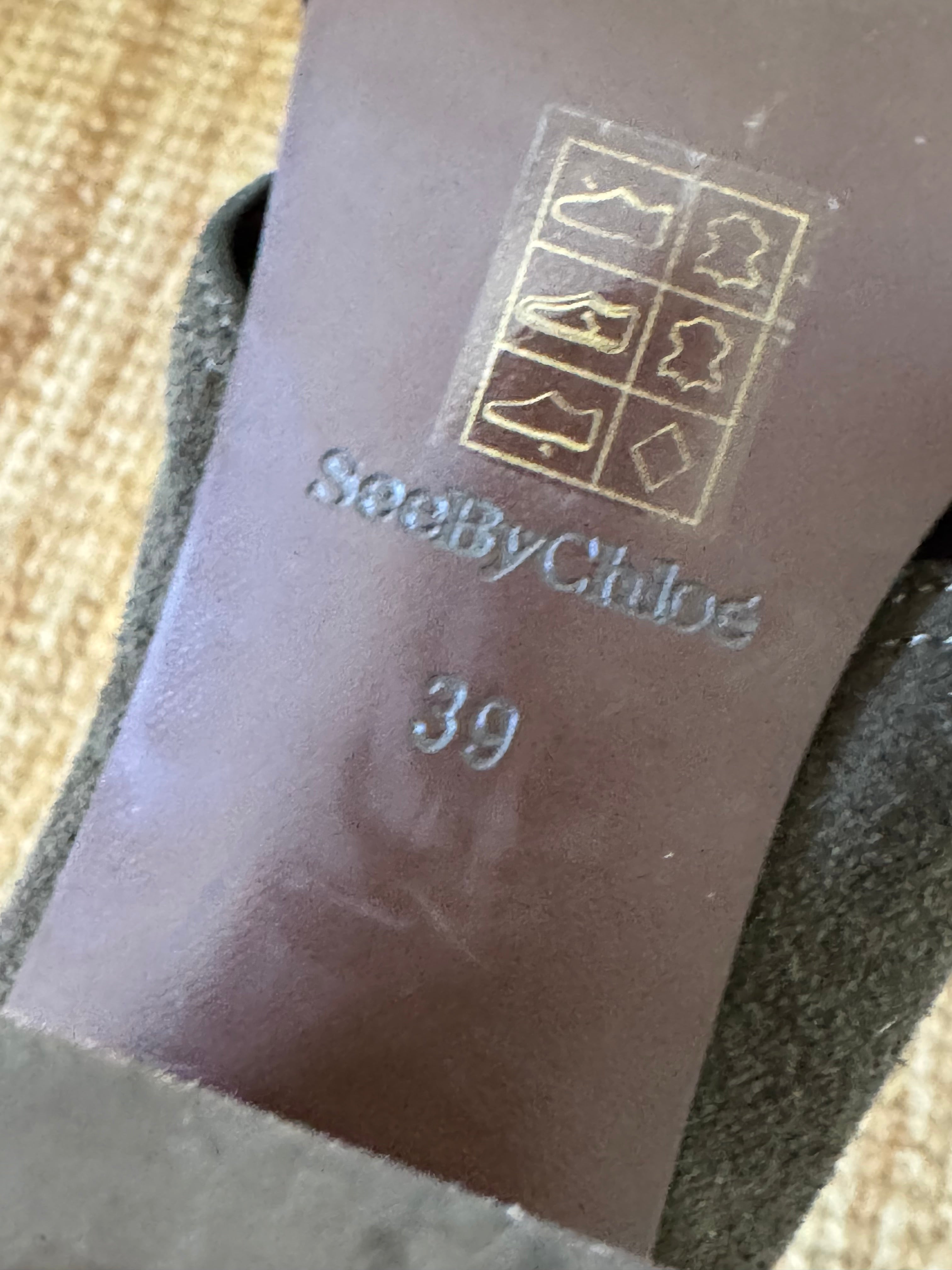 Pre-loved See by Chloe Mules