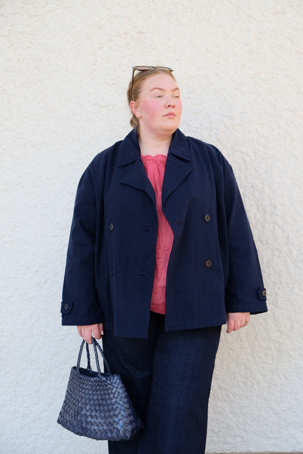 Silhouette Jacket - Navy