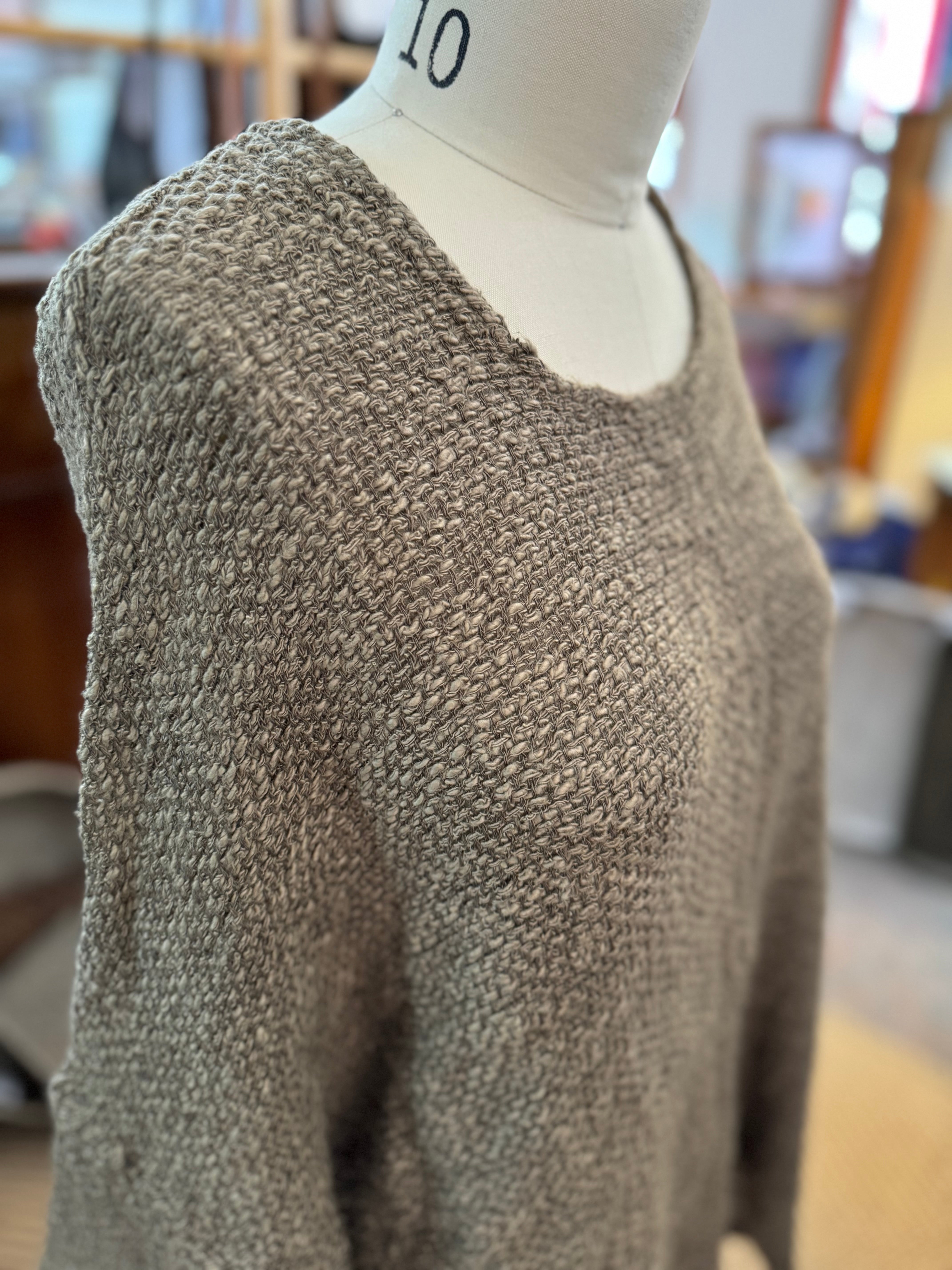 MAGLIA BONTA - TELA CAMPO Fossile