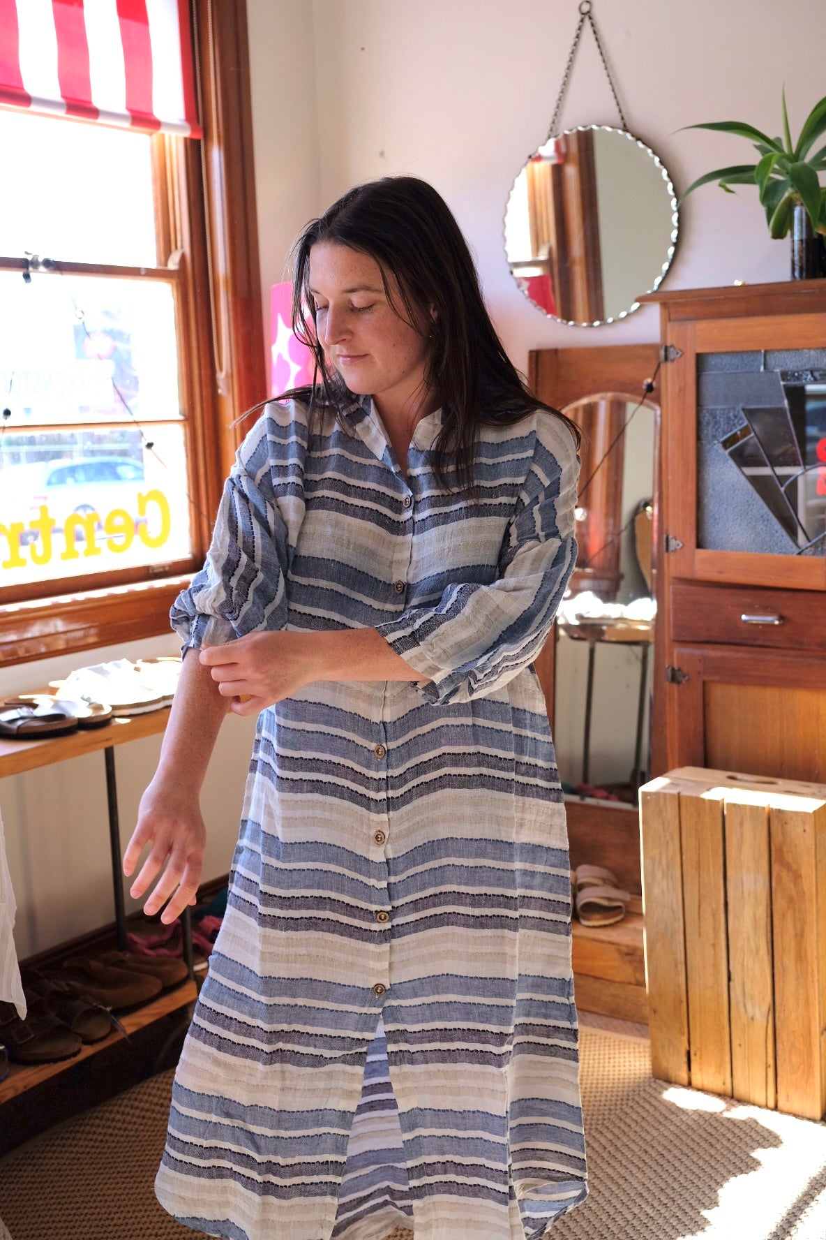 Sari Maxi Dress - Oceano