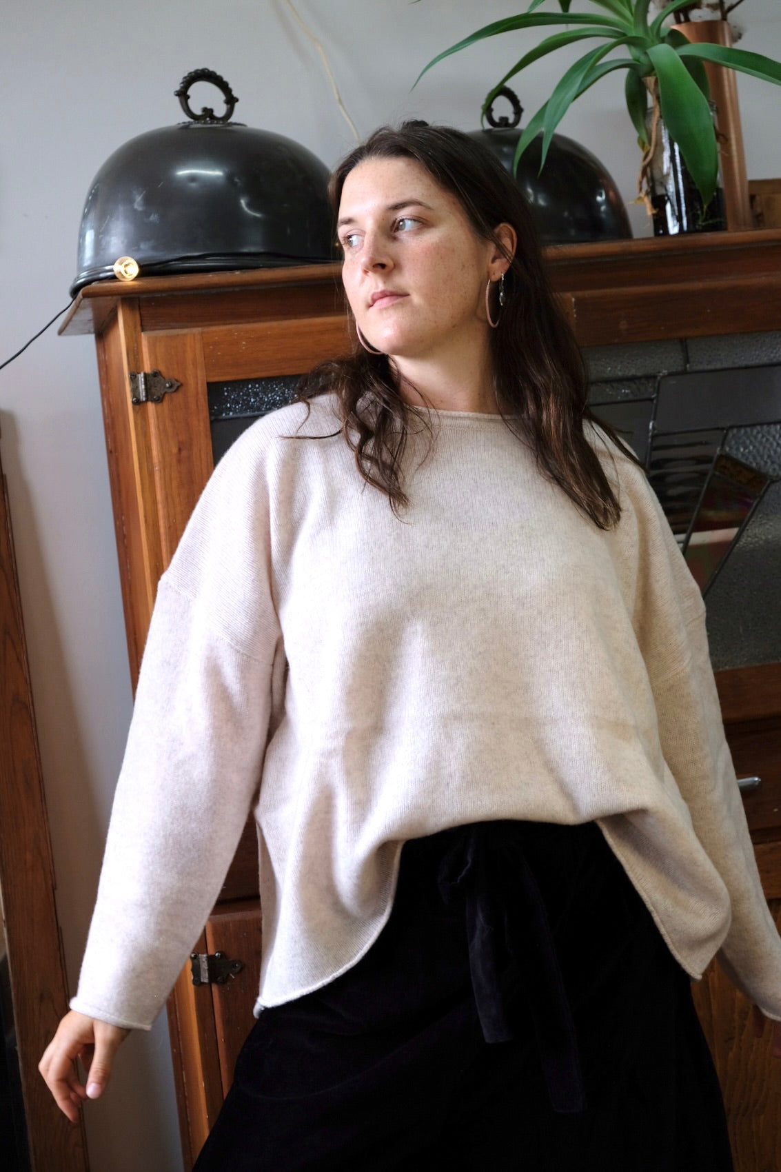 Lambswool Jumper - Oatmeal