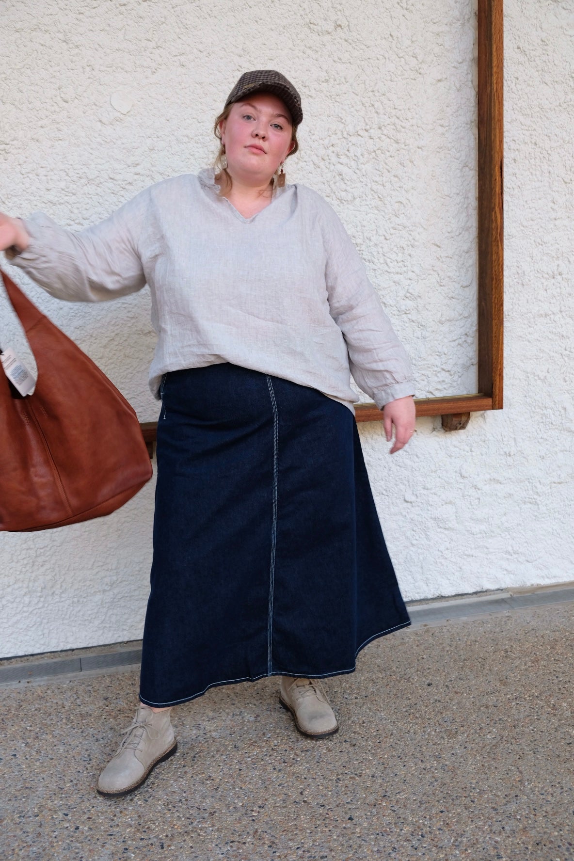 Piper Skirt - indigo denim