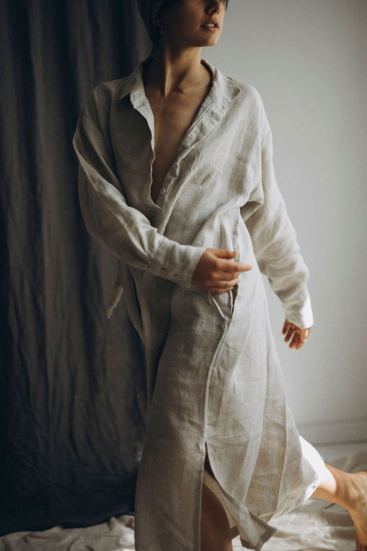 Stefania Dress - Natural