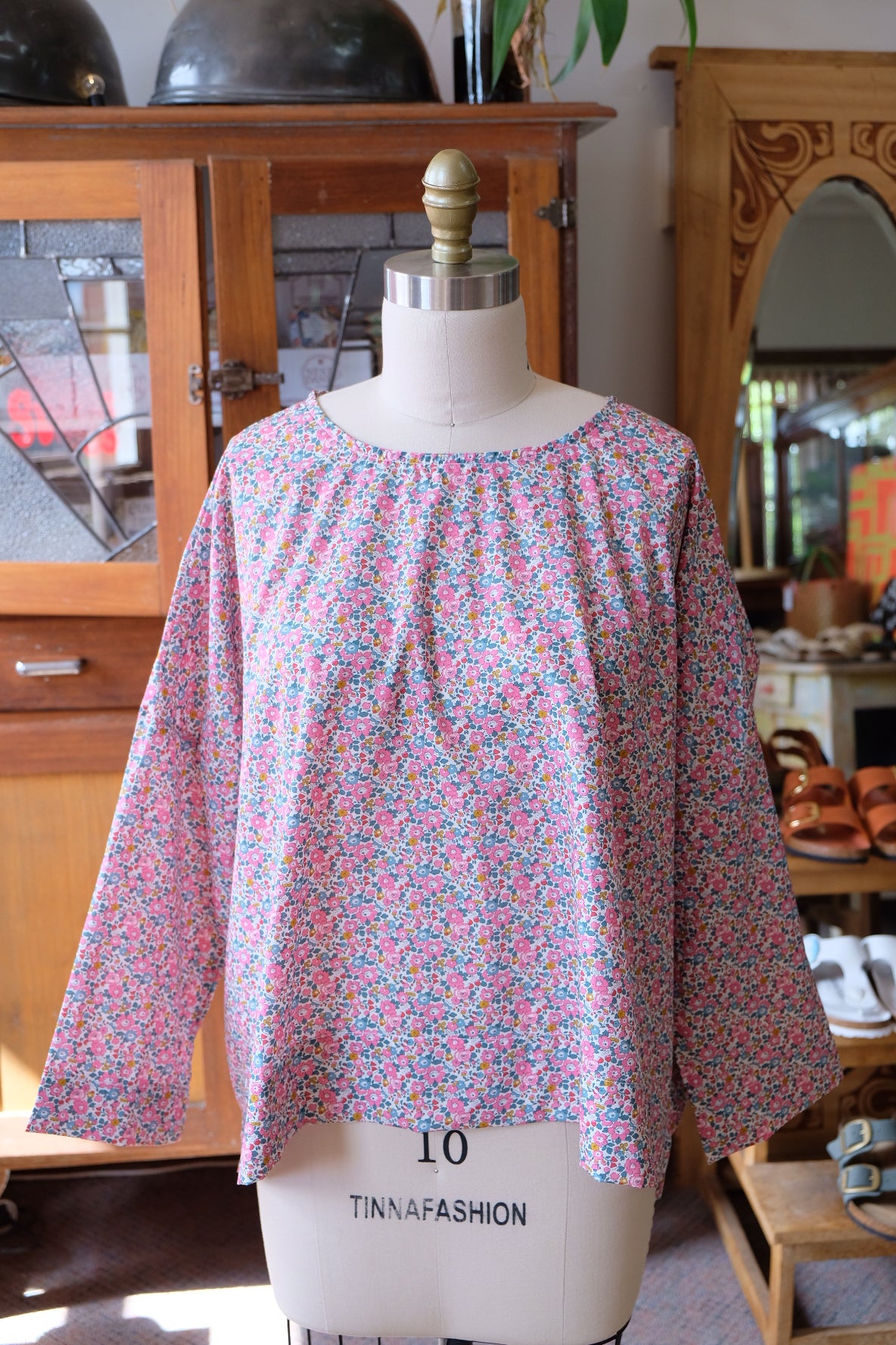 Yuki Top - Betsy Ann Liberty Print
