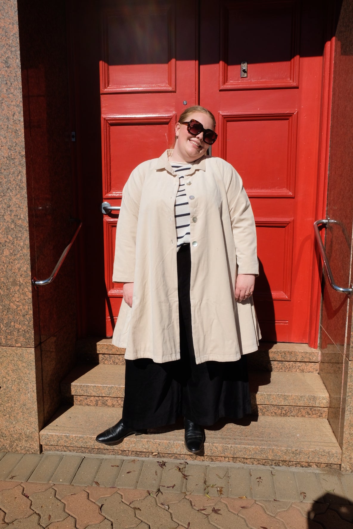 DEVILLE COAT - COTTON VELVET - Fawn