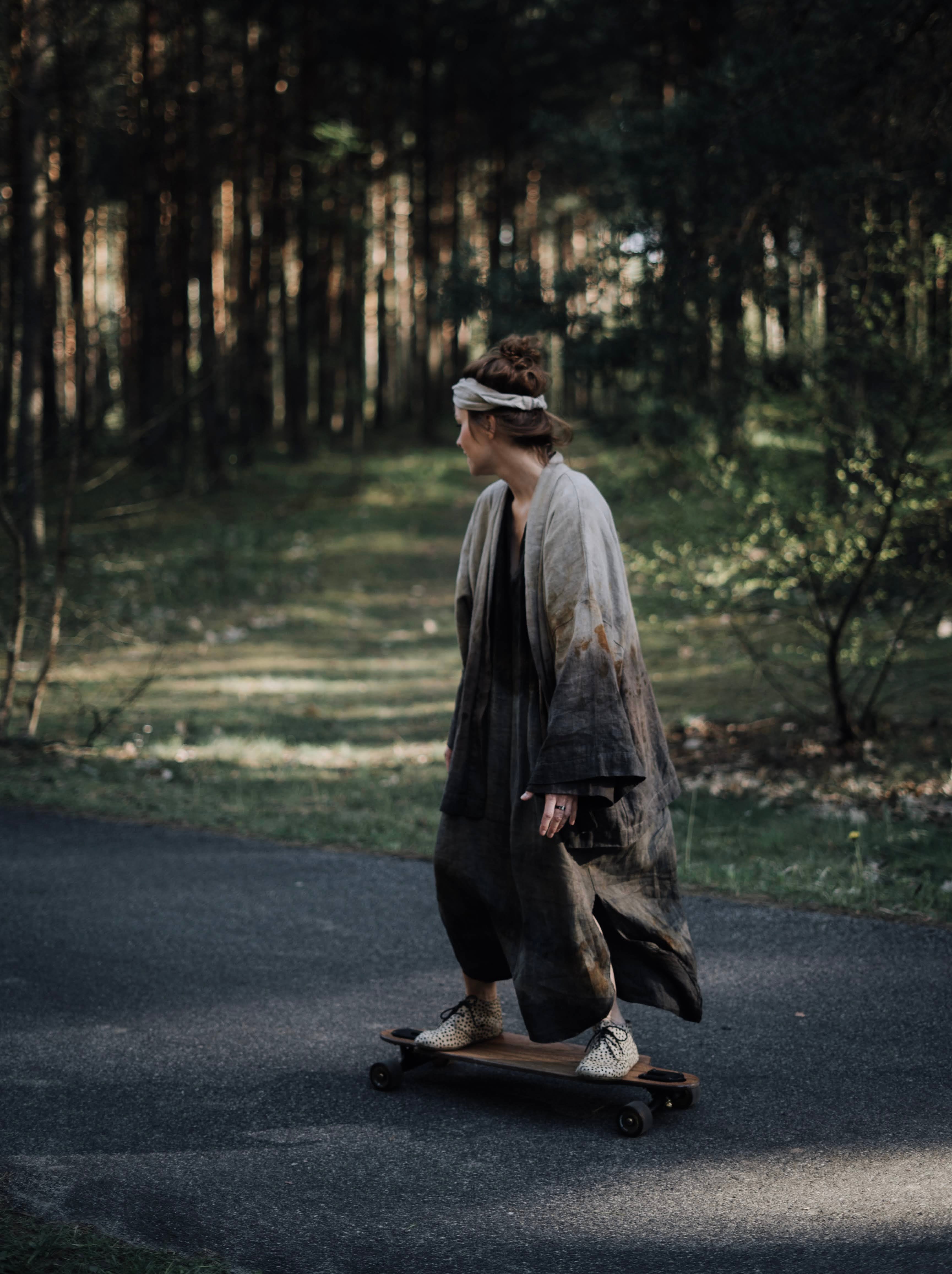 Danuta Kimono - cool tones