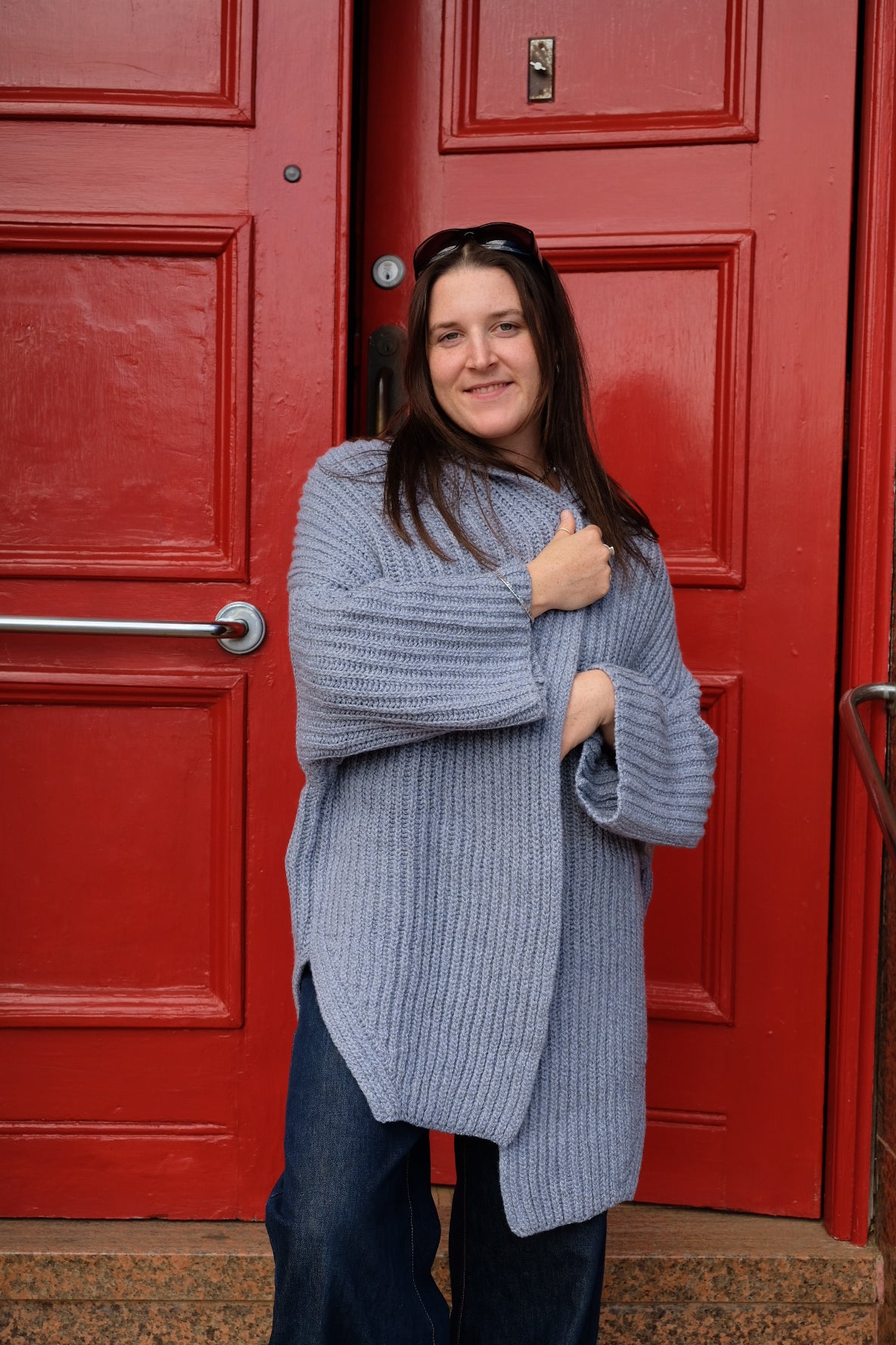 Gusty Wool Jacket - Light Denim