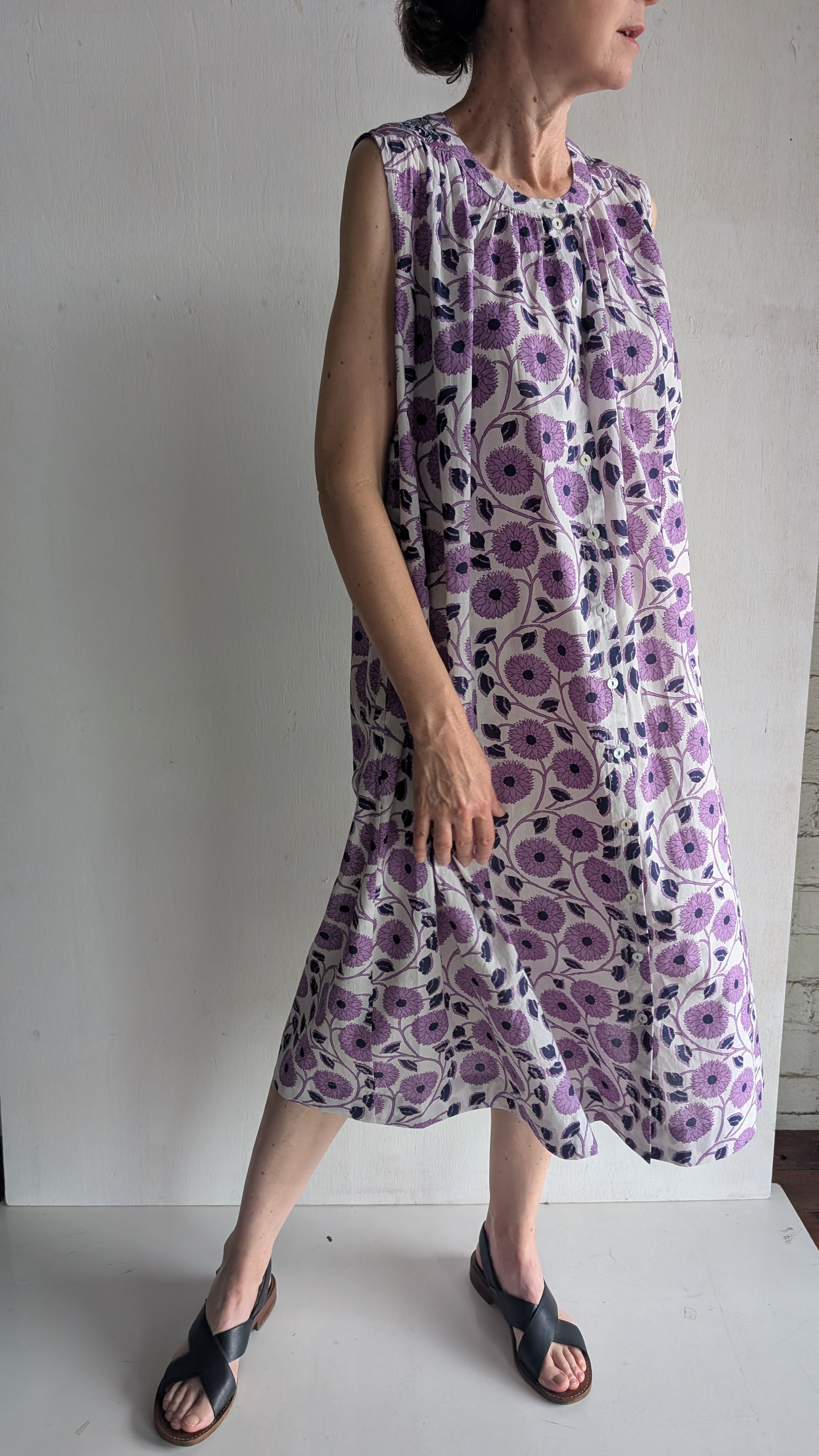 Inathe Floral Cotton Sundress