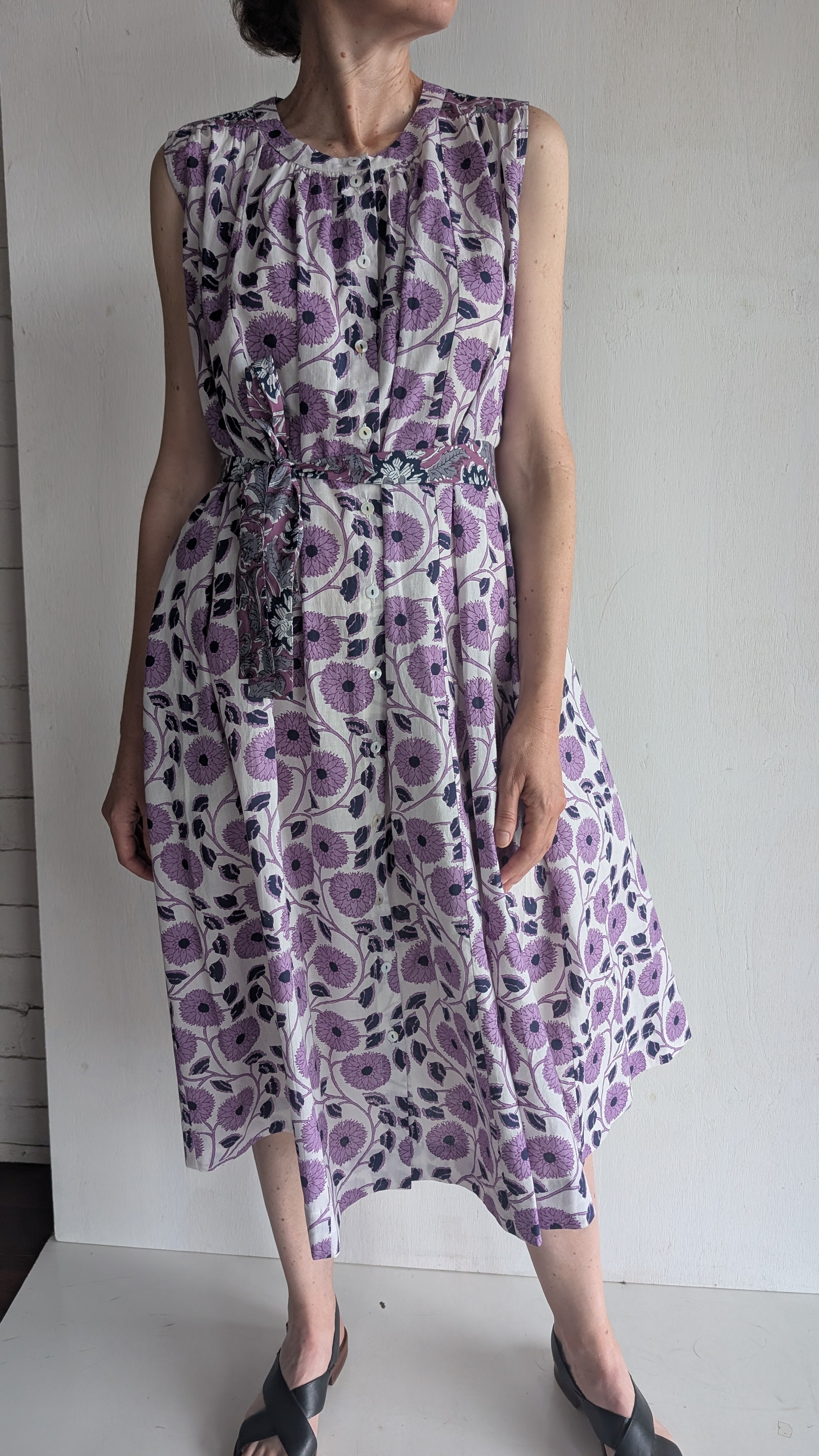 Inathe Floral Cotton Sundress