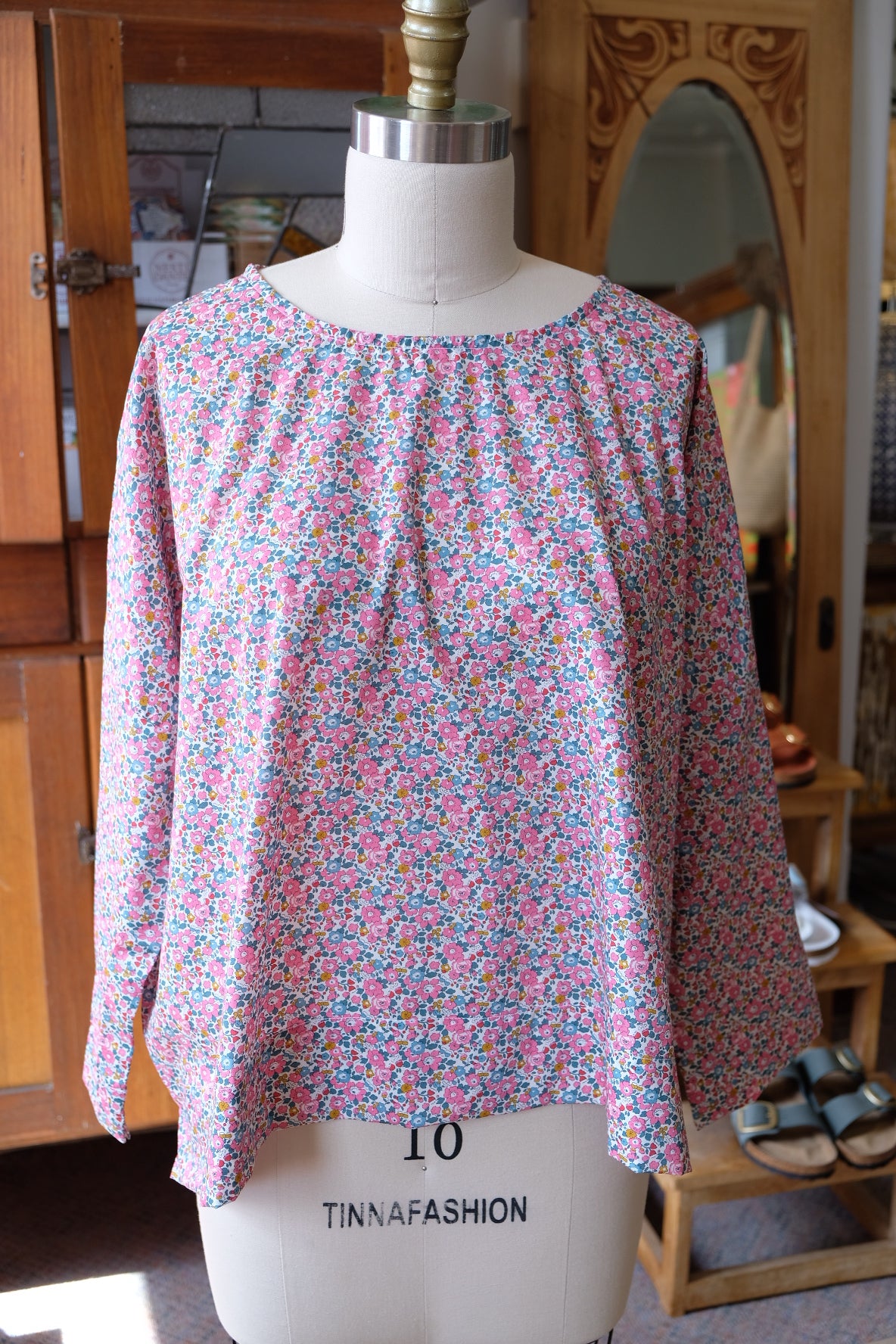 Yuki Top - Betsy Ann Liberty Print