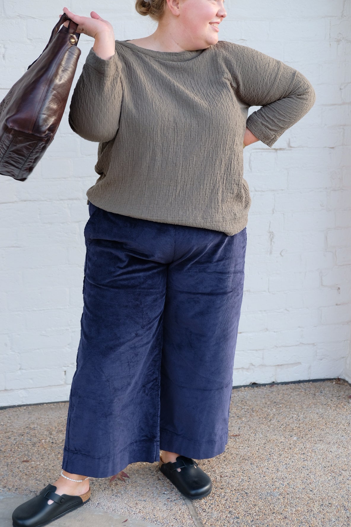 Quilpie Top - Khaki