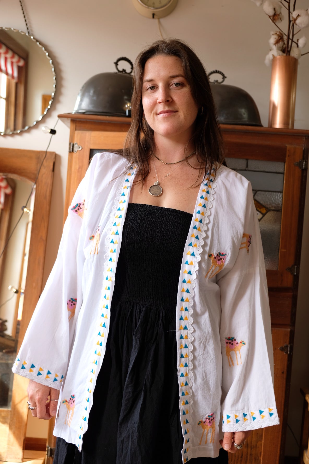 Camel Train Cotton Jacket