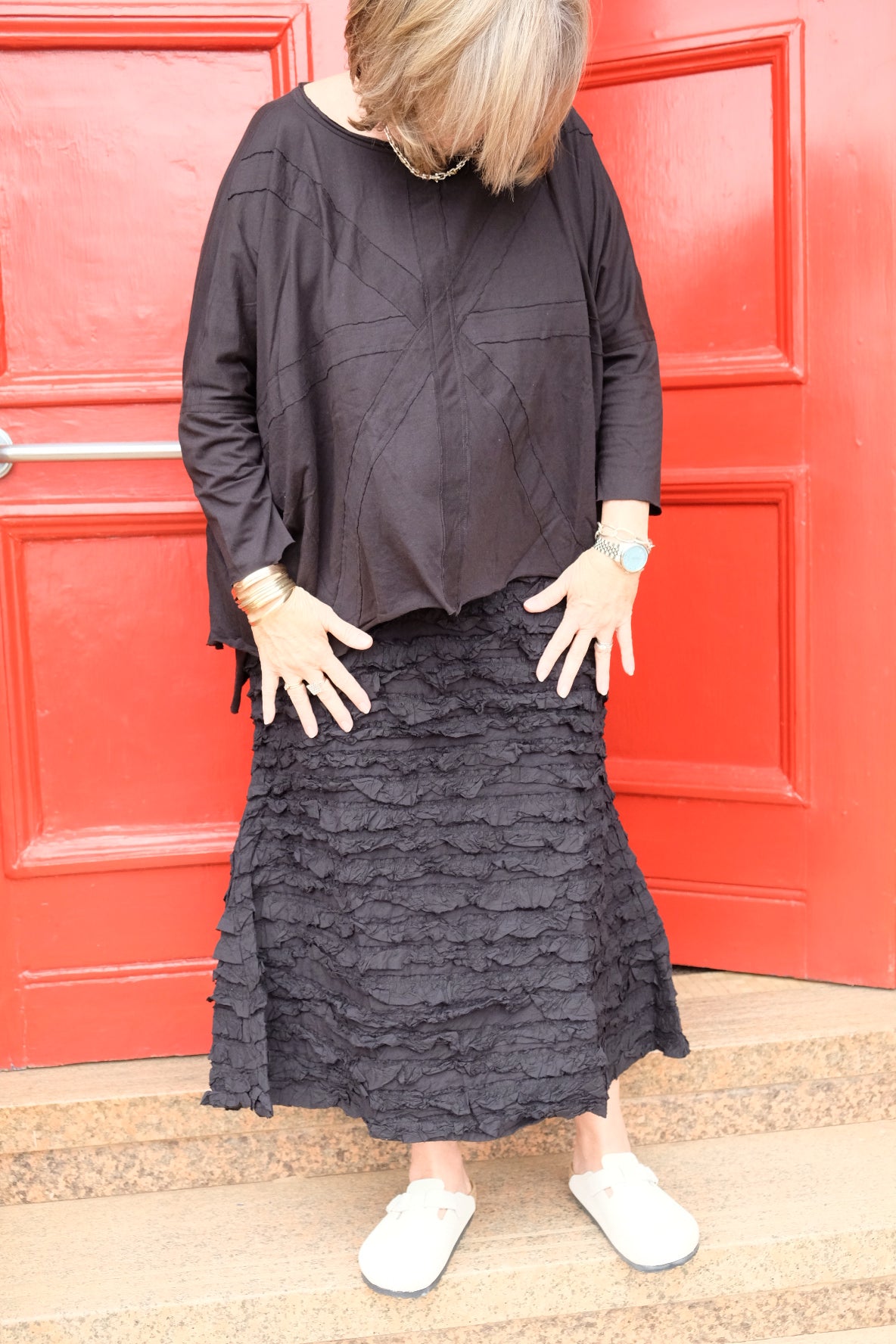 Union Tee - Cotton - Black