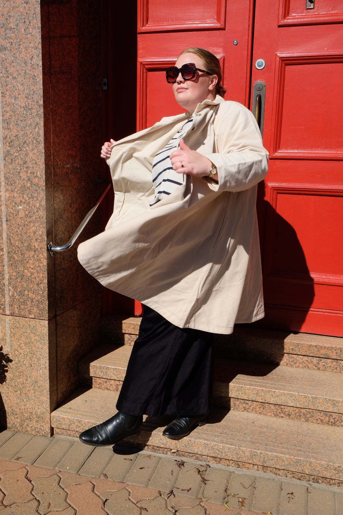 DEVILLE COAT - COTTON VELVET - Fawn