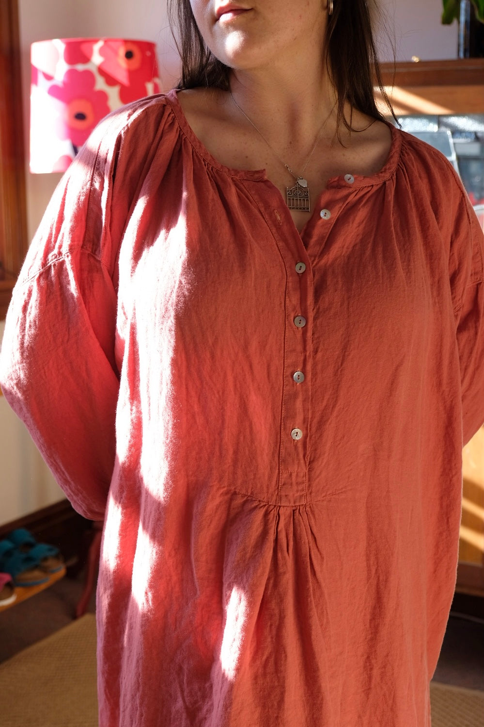 Marcel Smock - Linen Coral