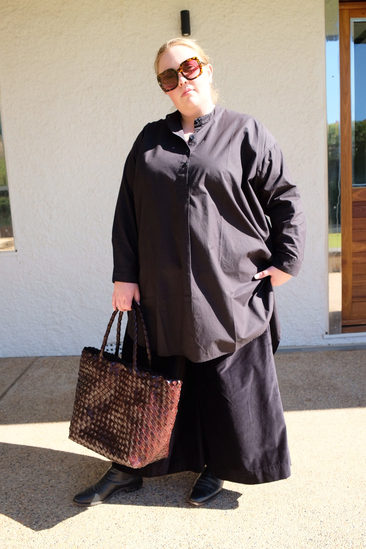 French Tunic - cotton poplin