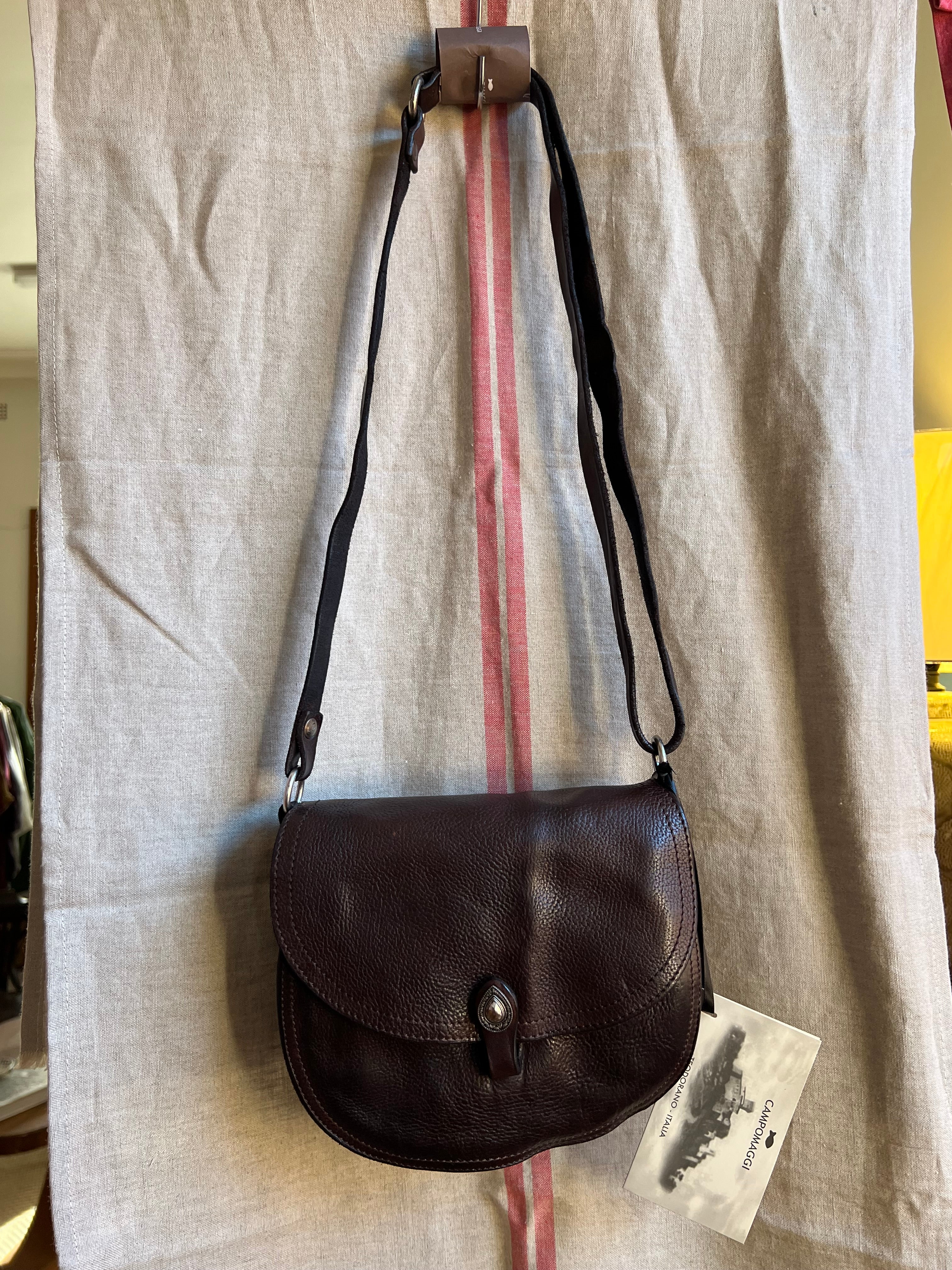 Gemini Crossbody bag - dark brown