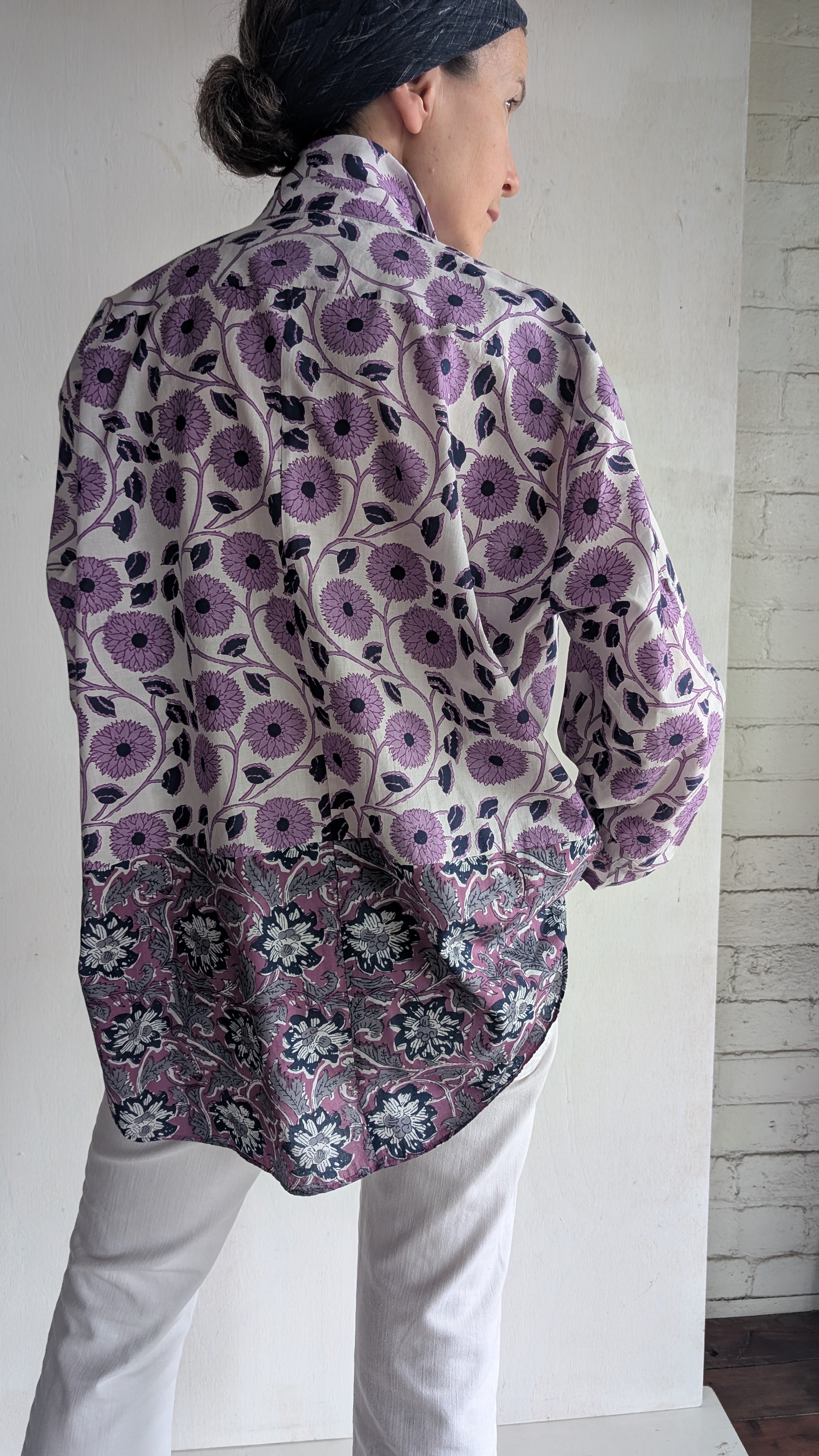 Zahra Cotton Floral Shirt