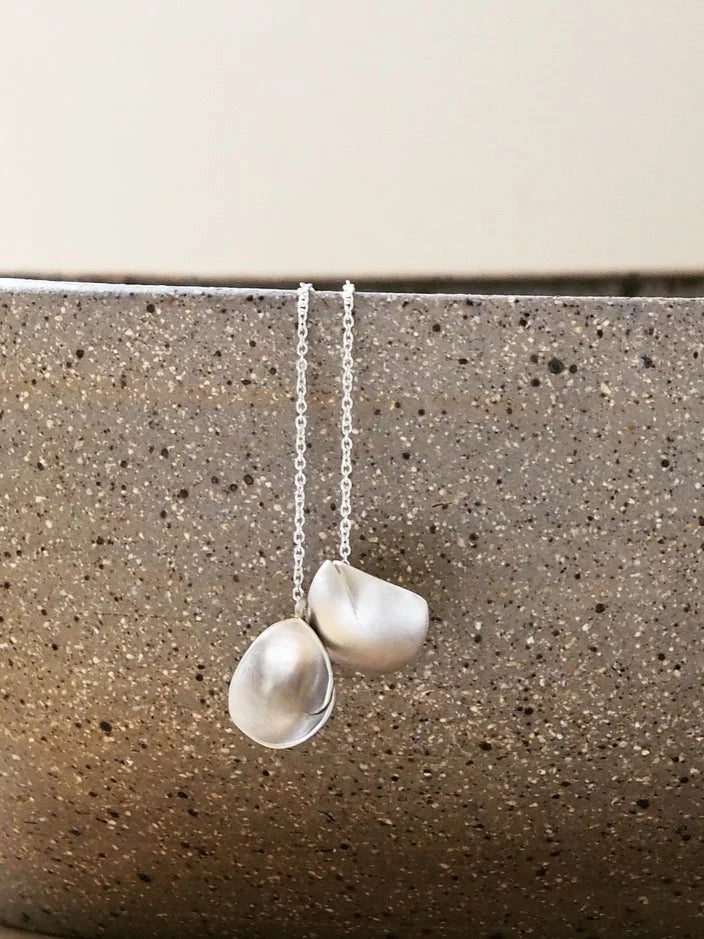 String of hearts on chain