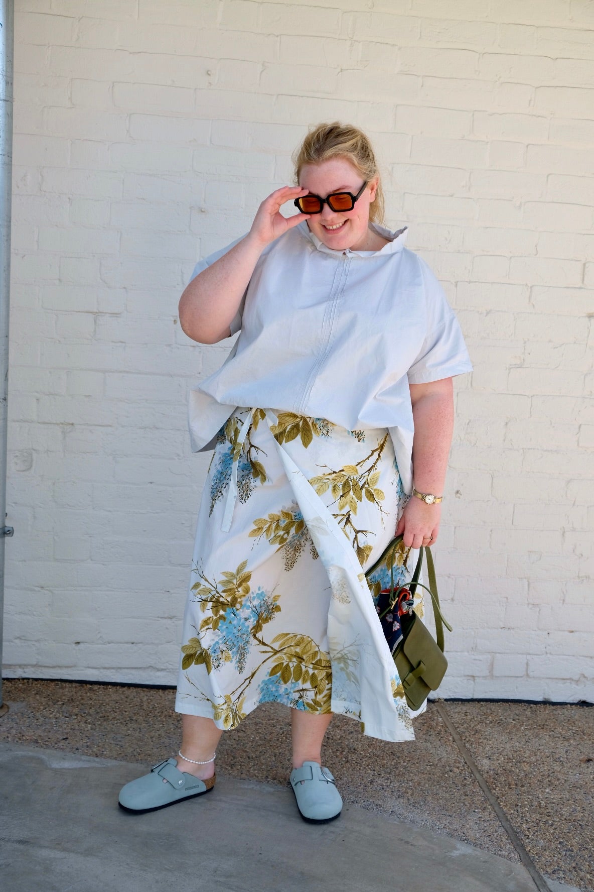 Wisteria Skirt - Cotton Poplin