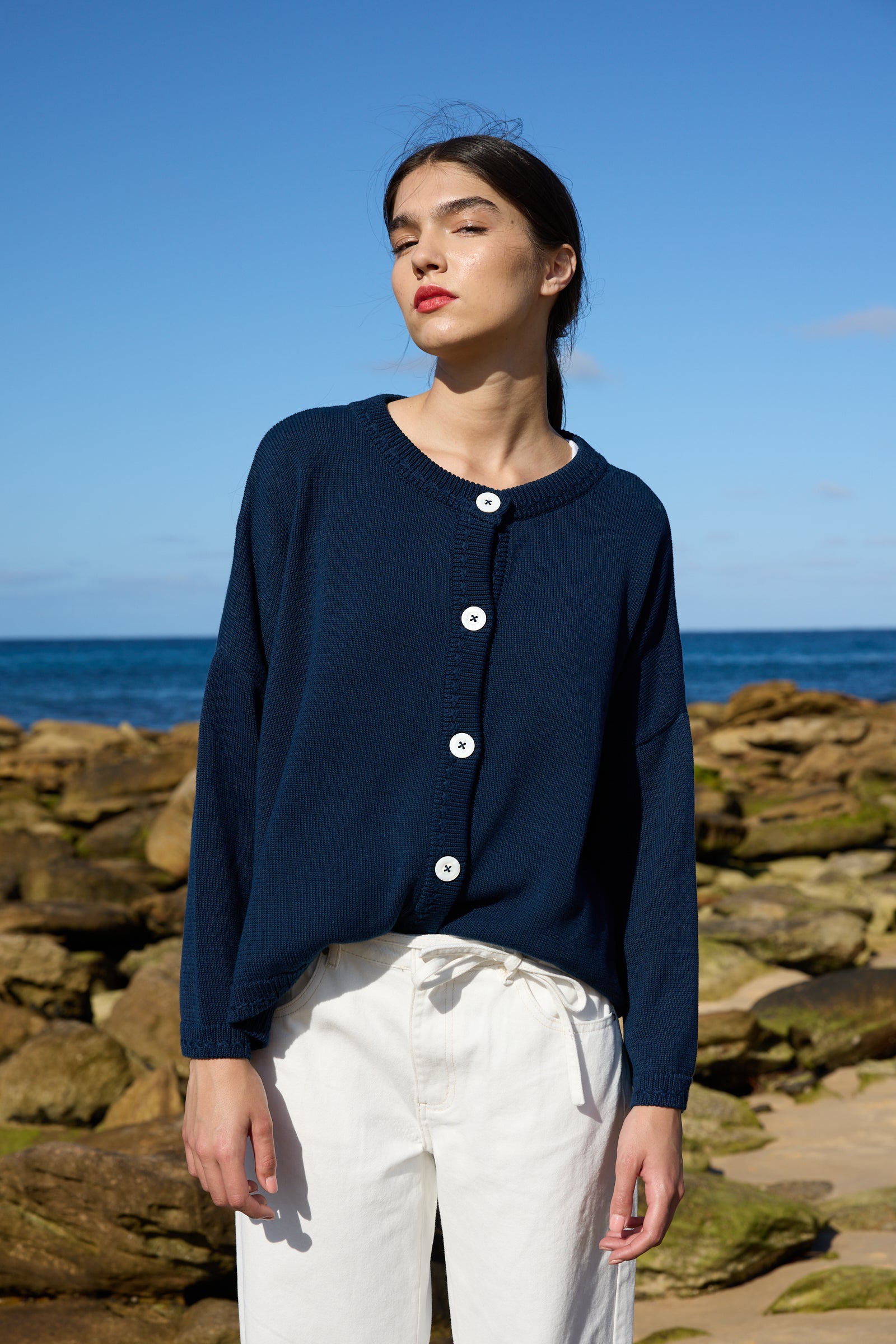Organic Cotton Cardigan