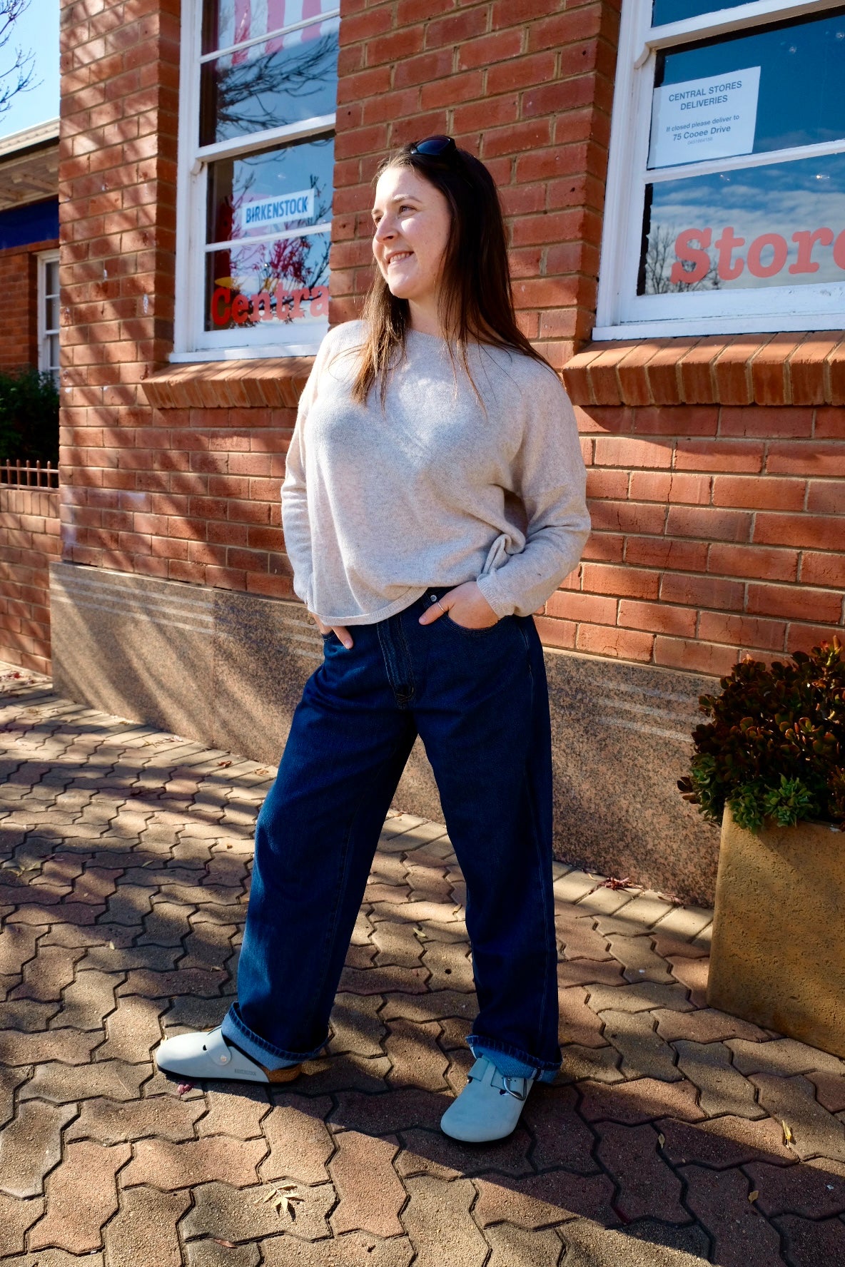 Wide Leg Jean HERITAGE BLUE