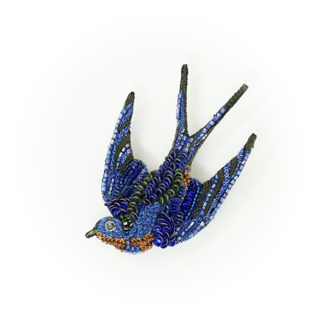 Singing Swallow Brooch