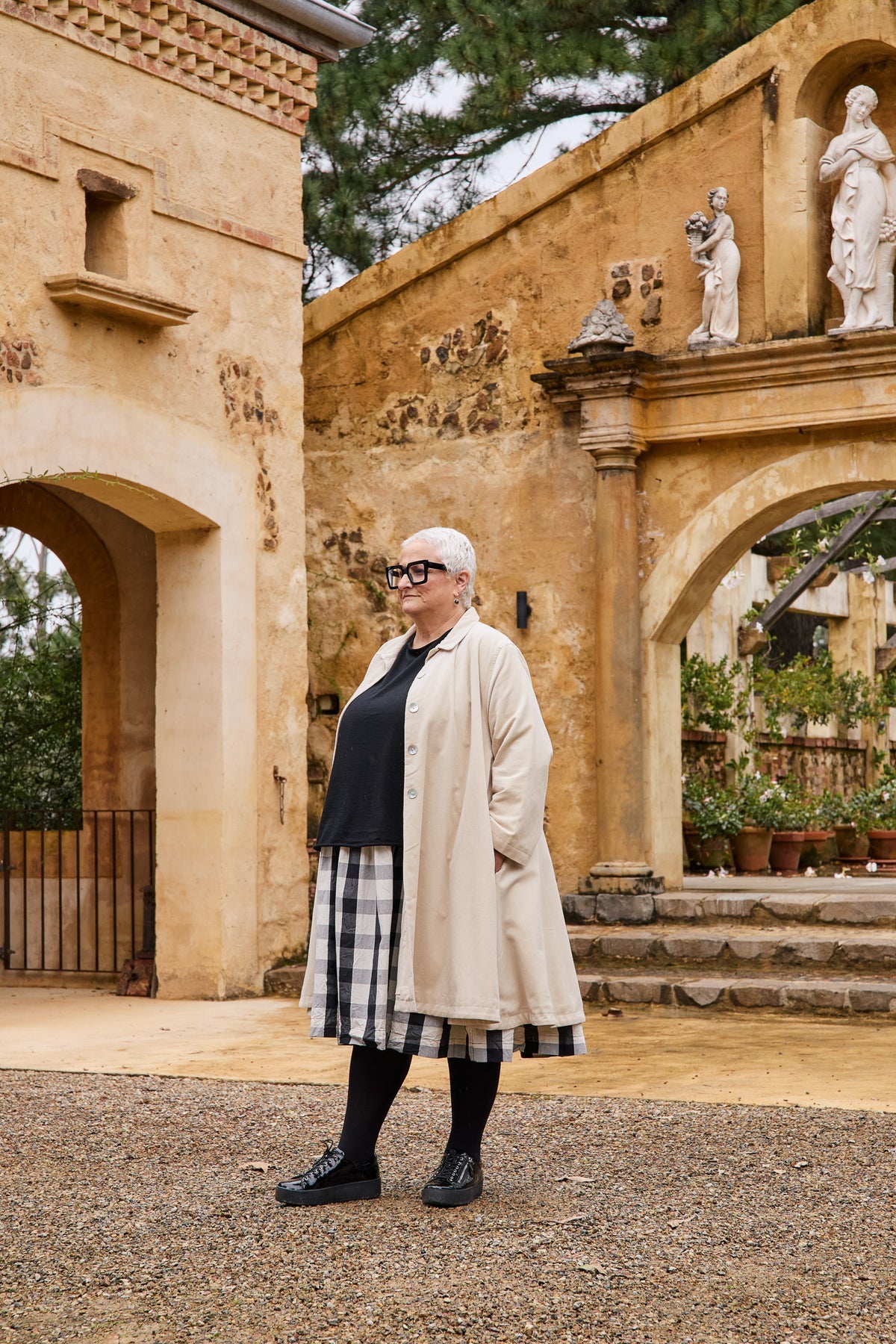 DEVILLE COAT - COTTON VELVET - Fawn