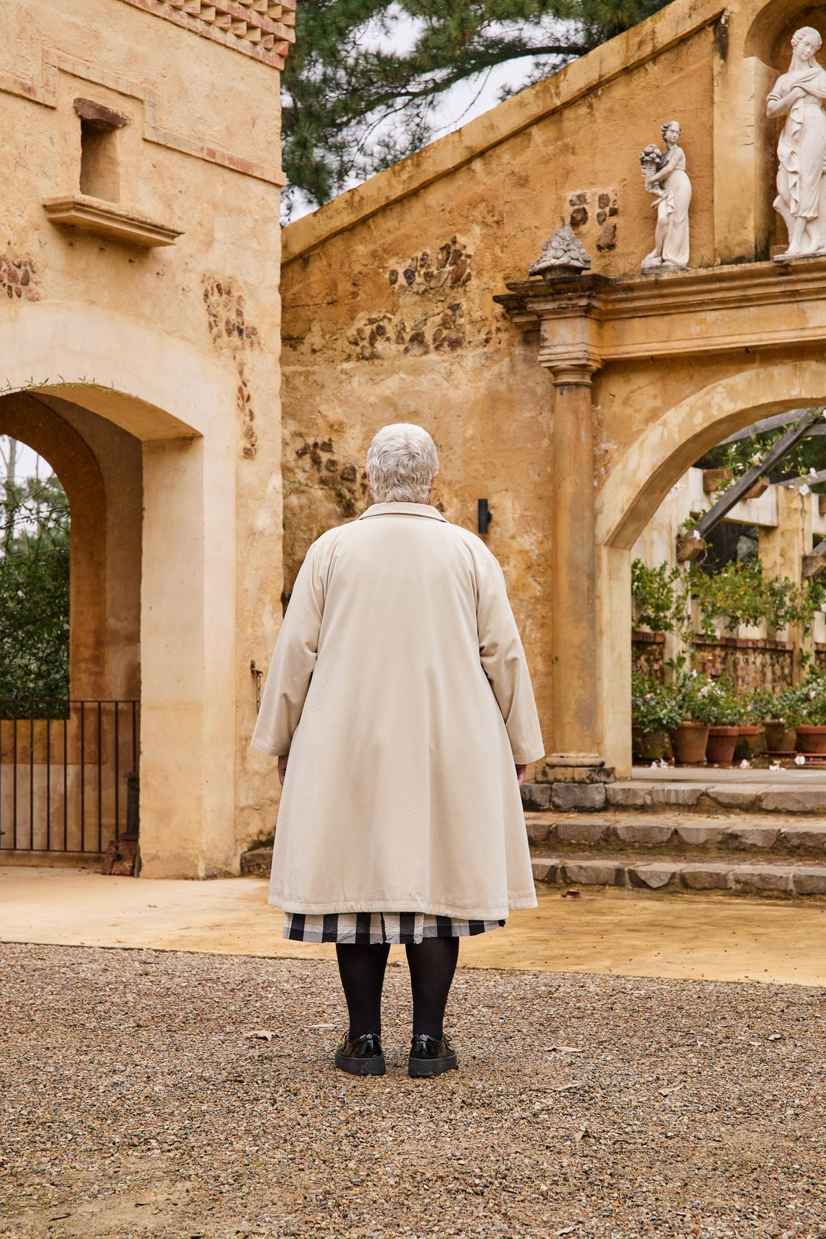 DEVILLE COAT - COTTON VELVET - Fawn