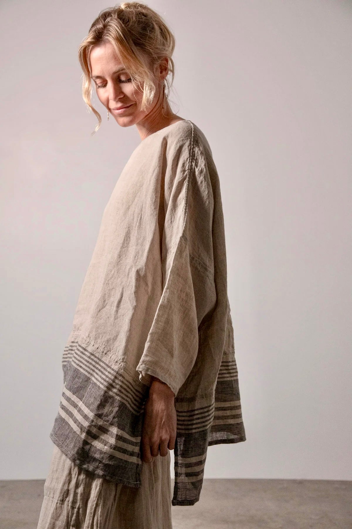 CAMICIA PINTURICCHIO - Tela Moma - Naturale