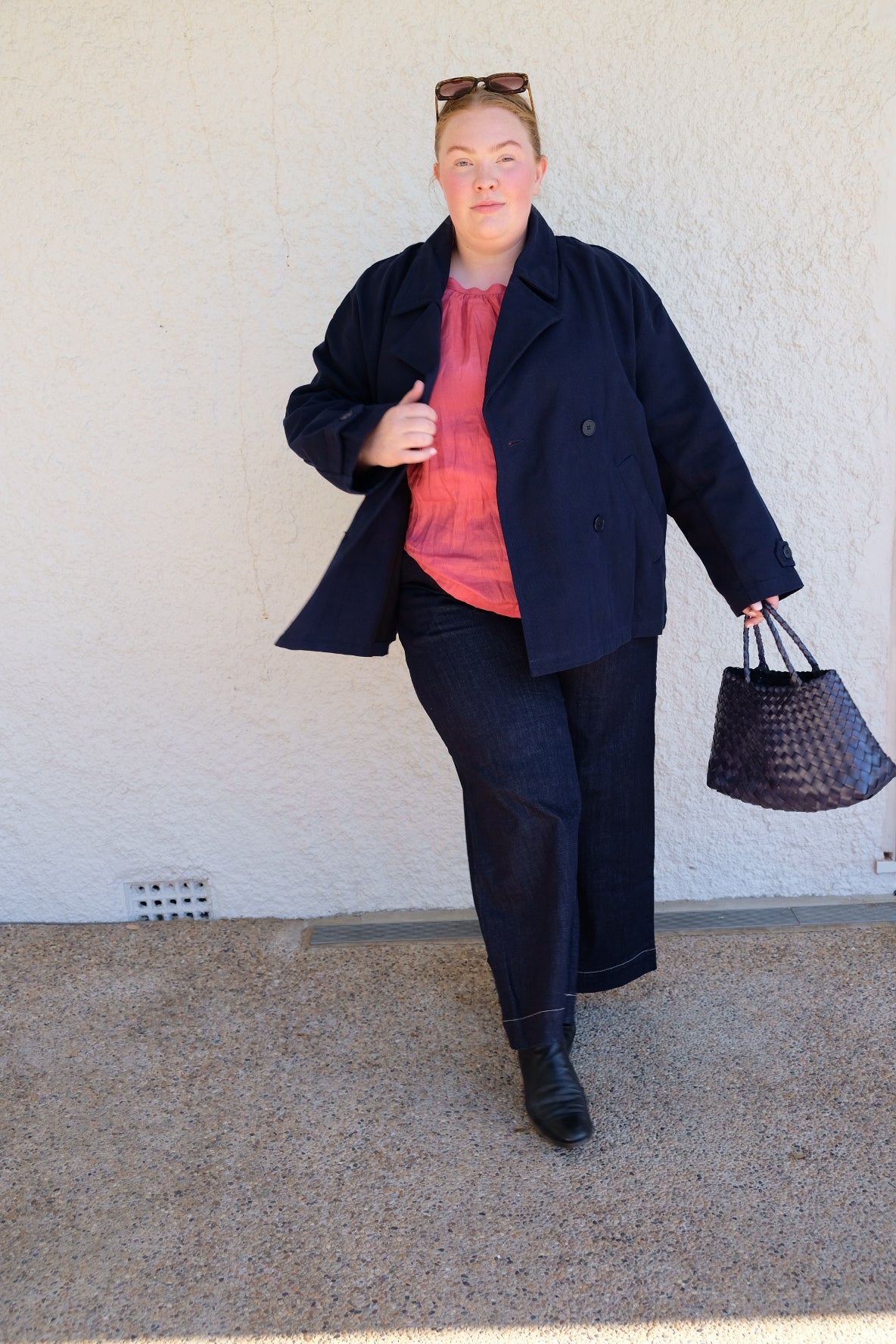 Silhouette Jacket - Navy