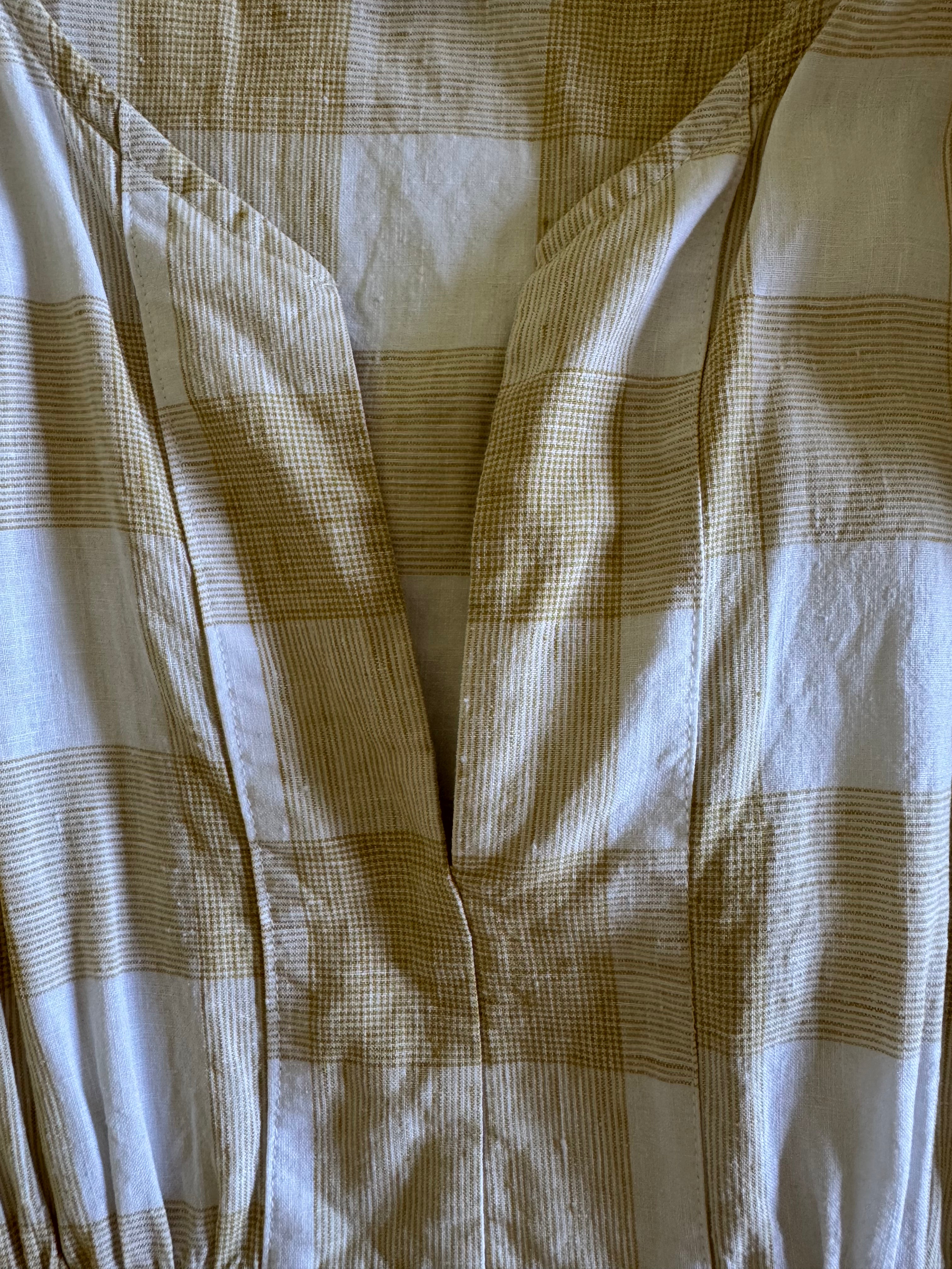 Pre-loved Sammy Dress - Emme Check Dijon