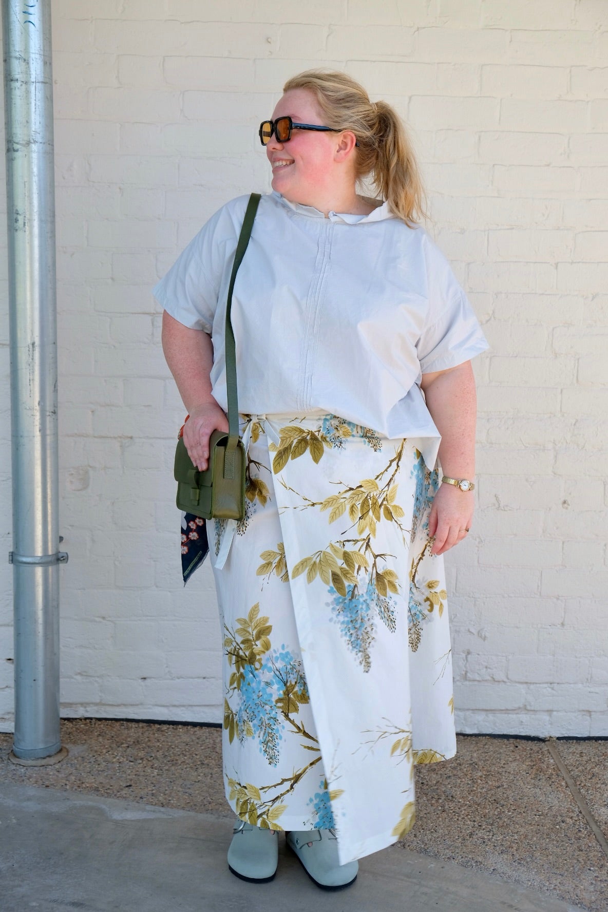 Wisteria Skirt - Cotton Poplin