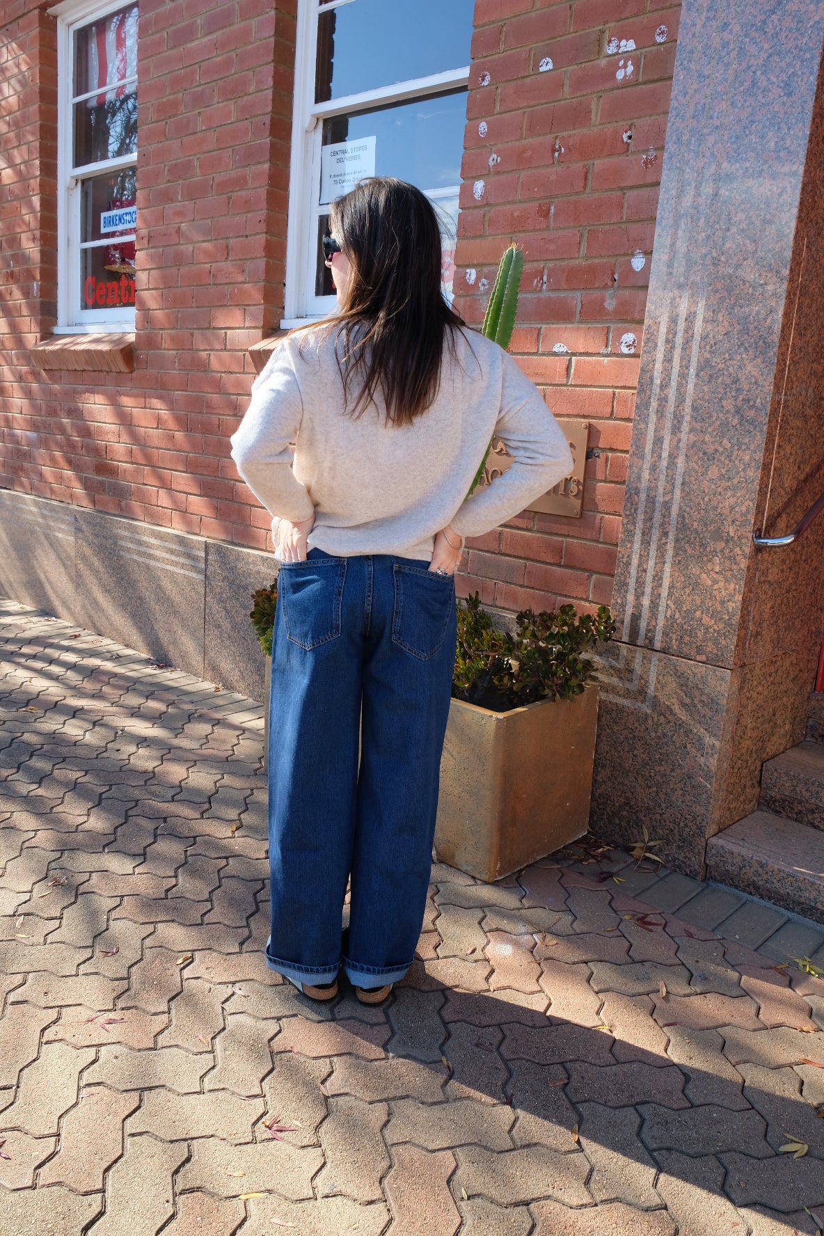 Wide Leg Jean HERITAGE BLUE