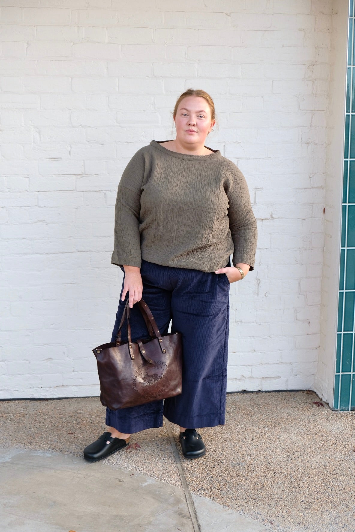Alira Cord pant - French Navy