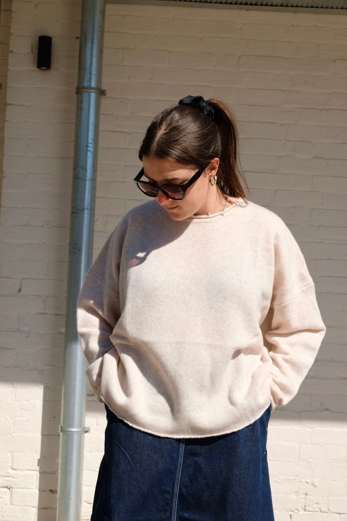Lambswool Jumper - Oatmeal