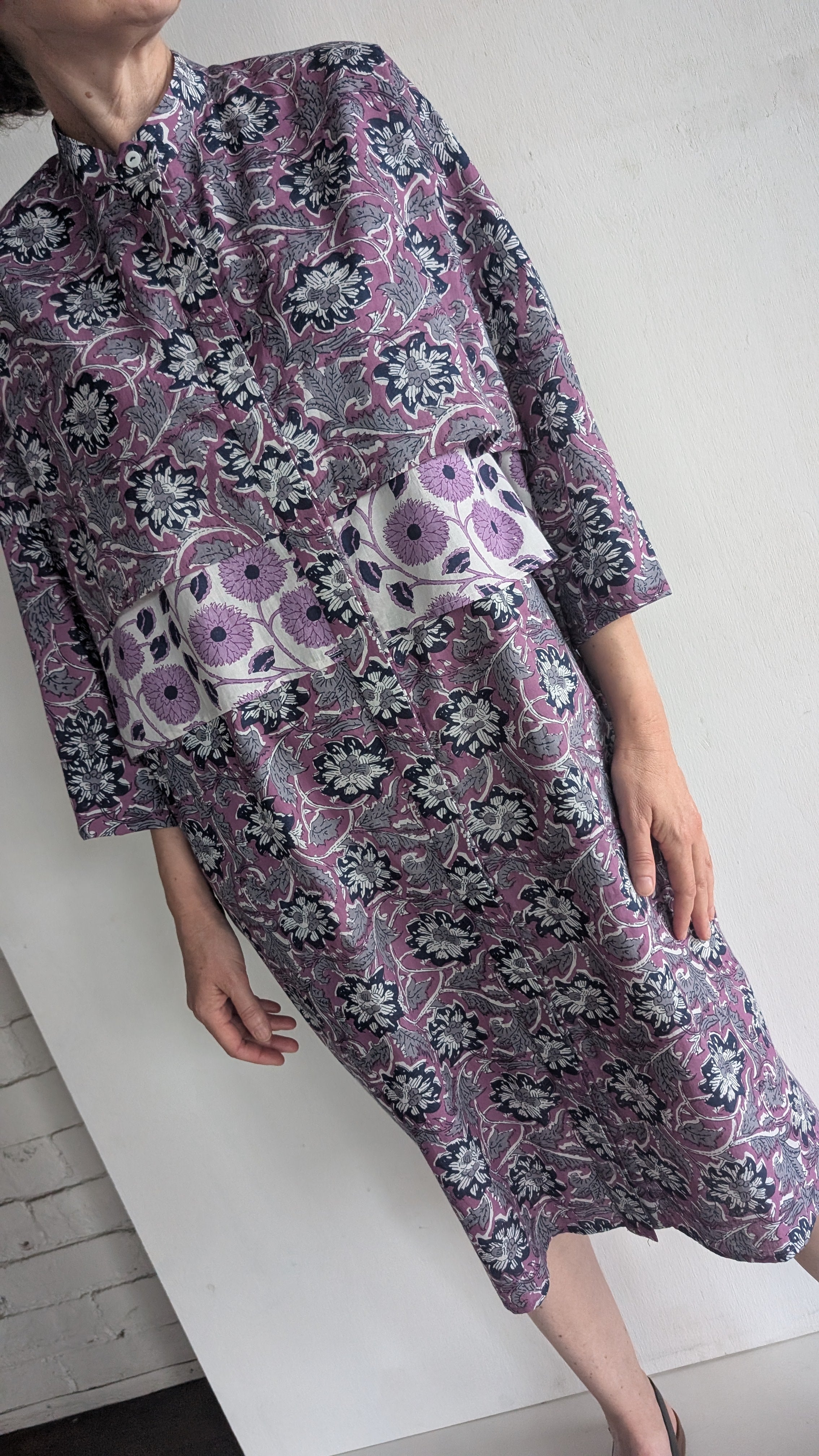 Zinn Floral Shirtdress