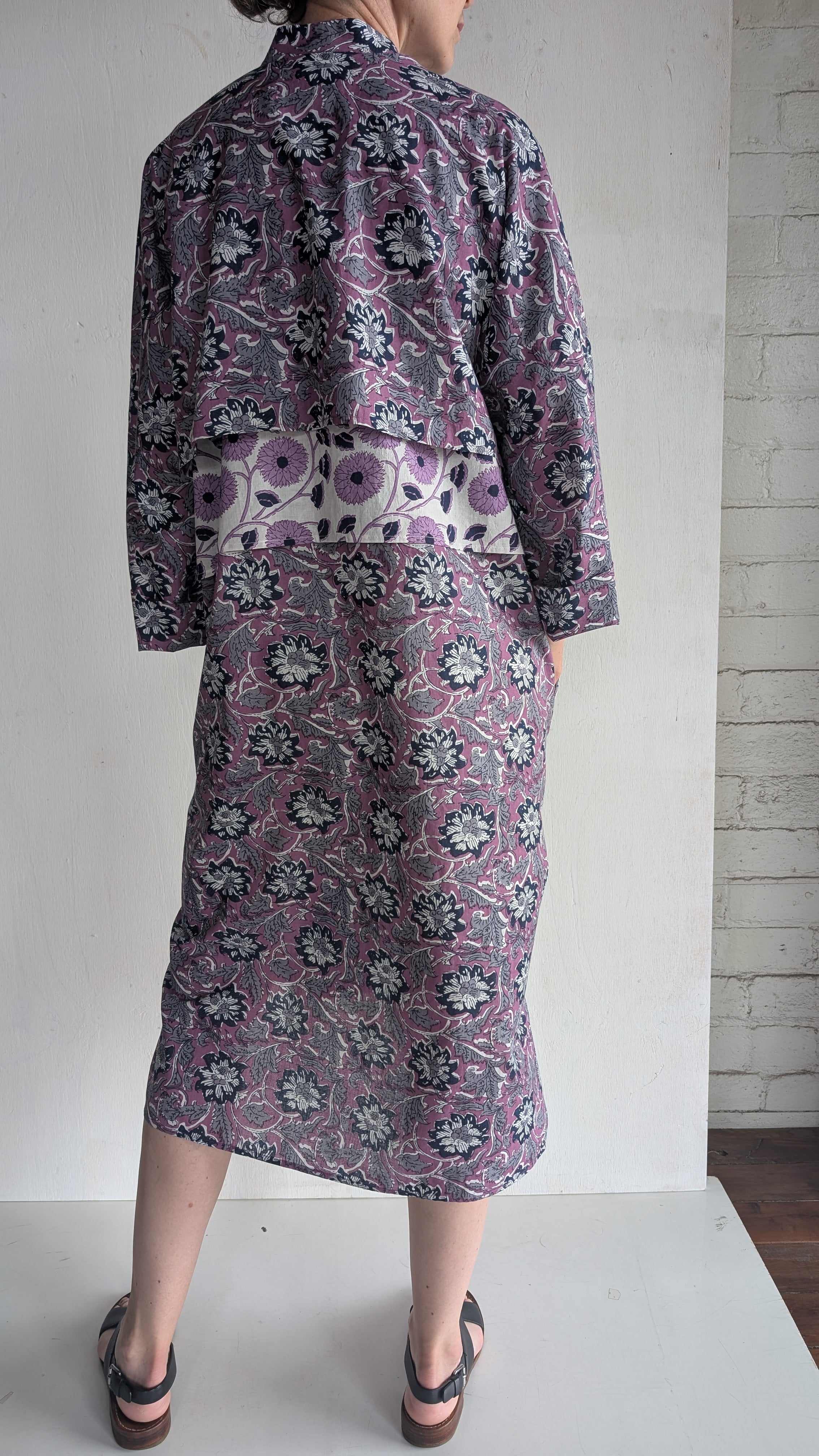 Zinn Floral Shirtdress