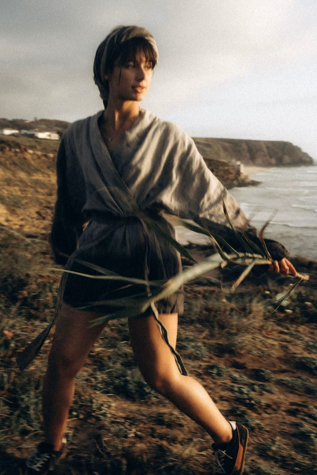 Danuta Kimono - cool tones