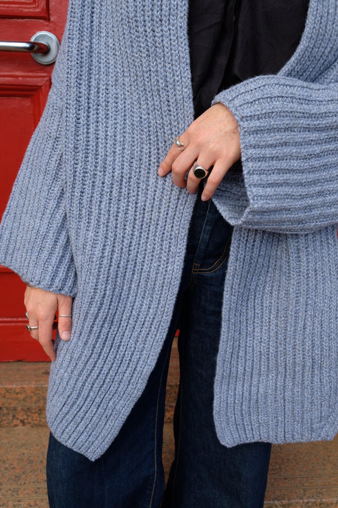 Gusty Wool Jacket - Light Denim