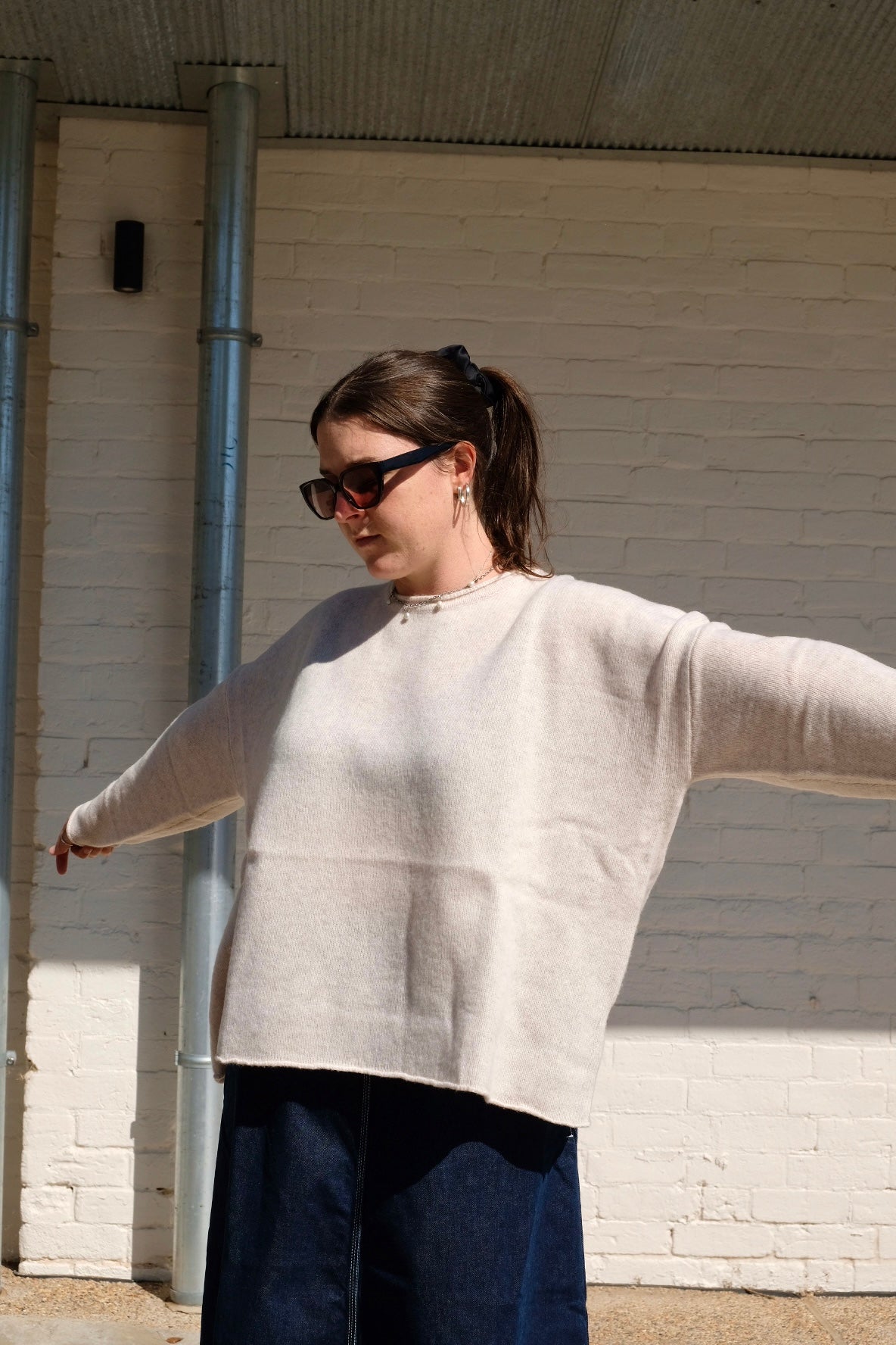 Lambswool Jumper - Oatmeal