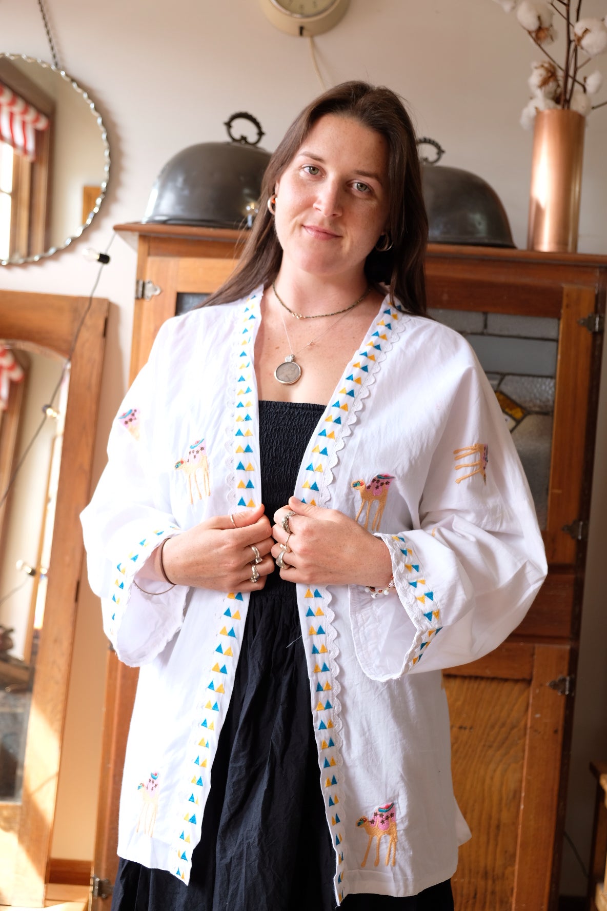 Camel Train Cotton Jacket