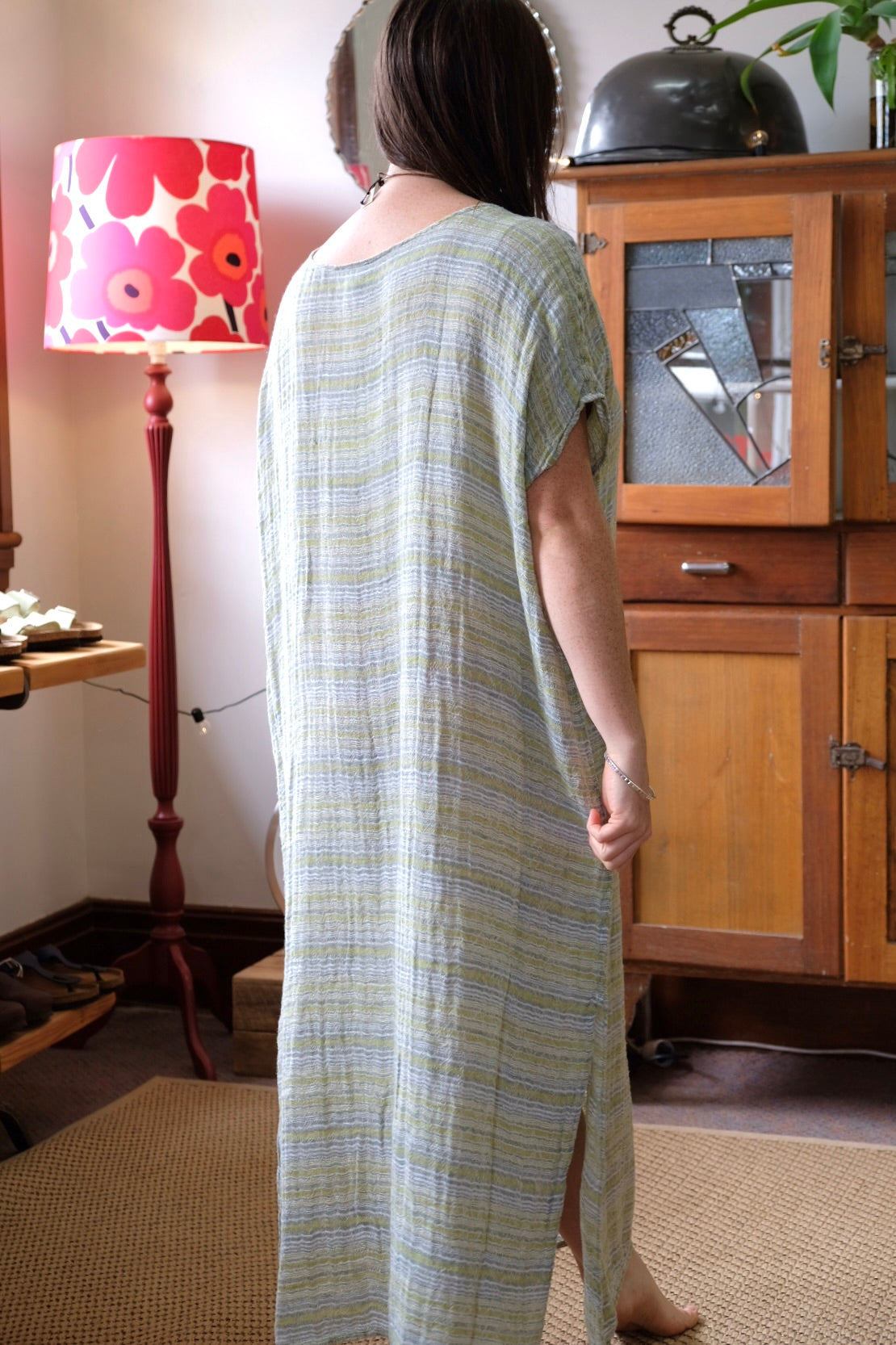 Vestito Giacinto - Tela Sedano Naturale