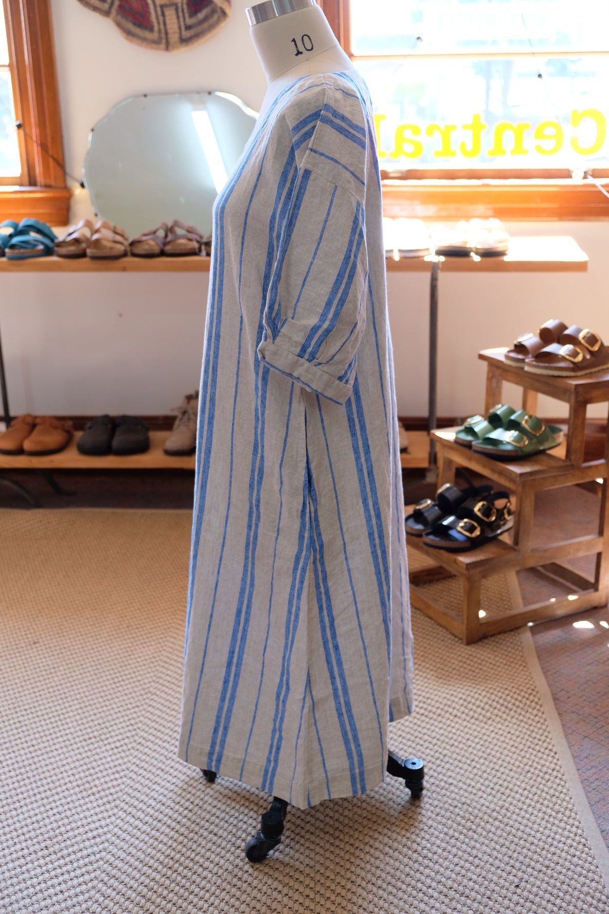 Fendi Dress - azure stripe