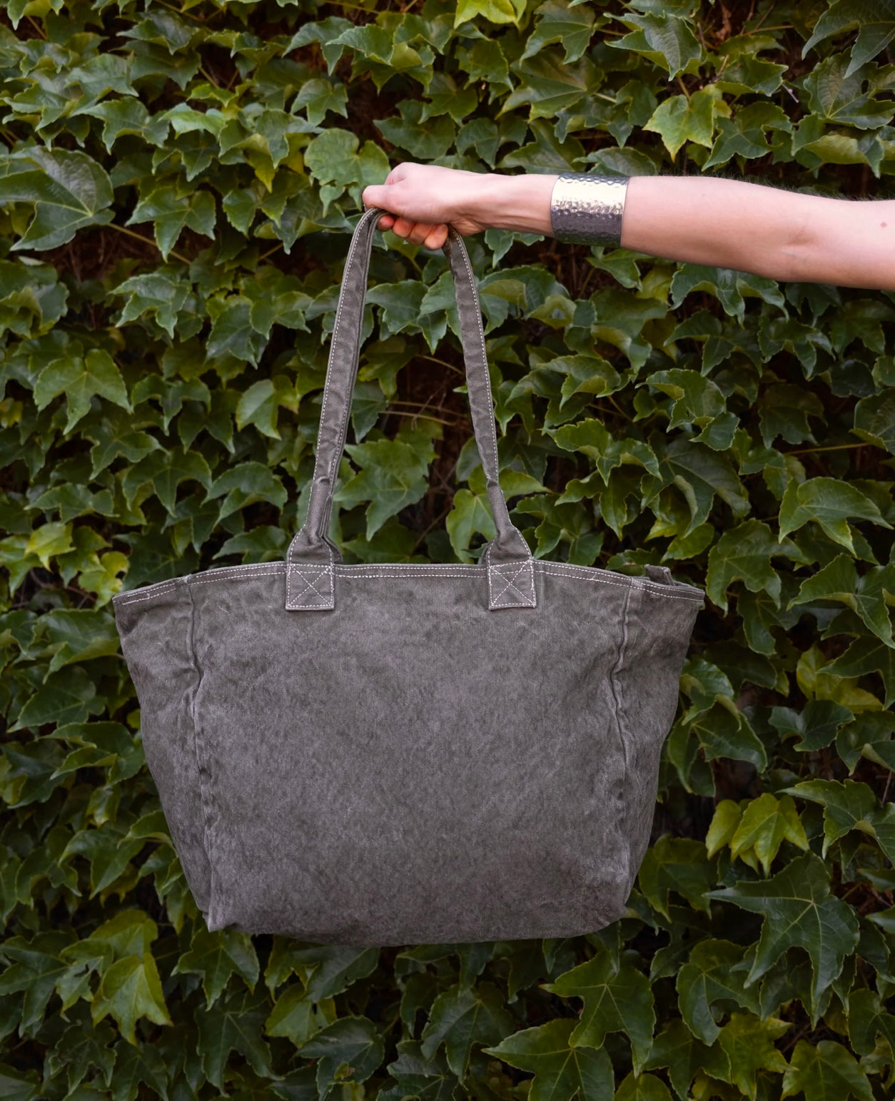 Market Tote Moss