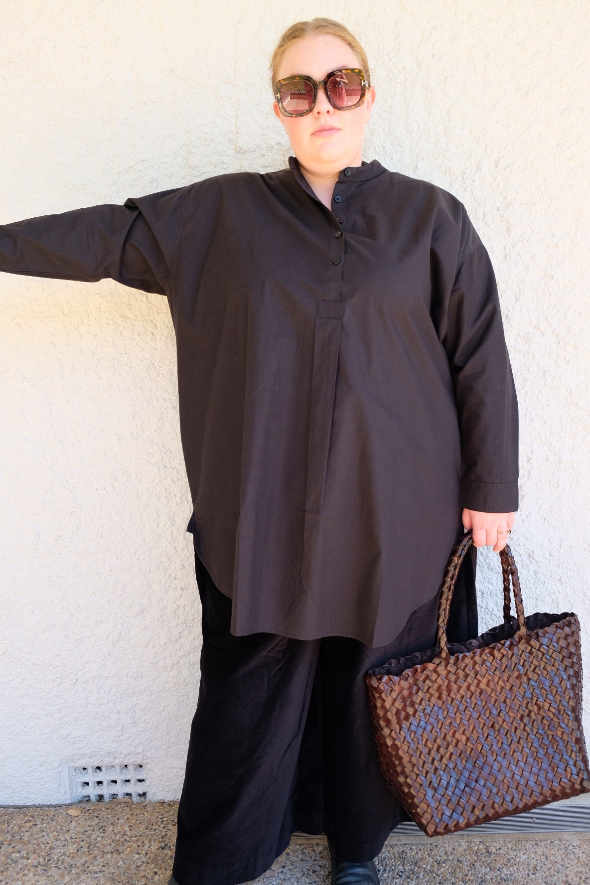 French Tunic - cotton poplin