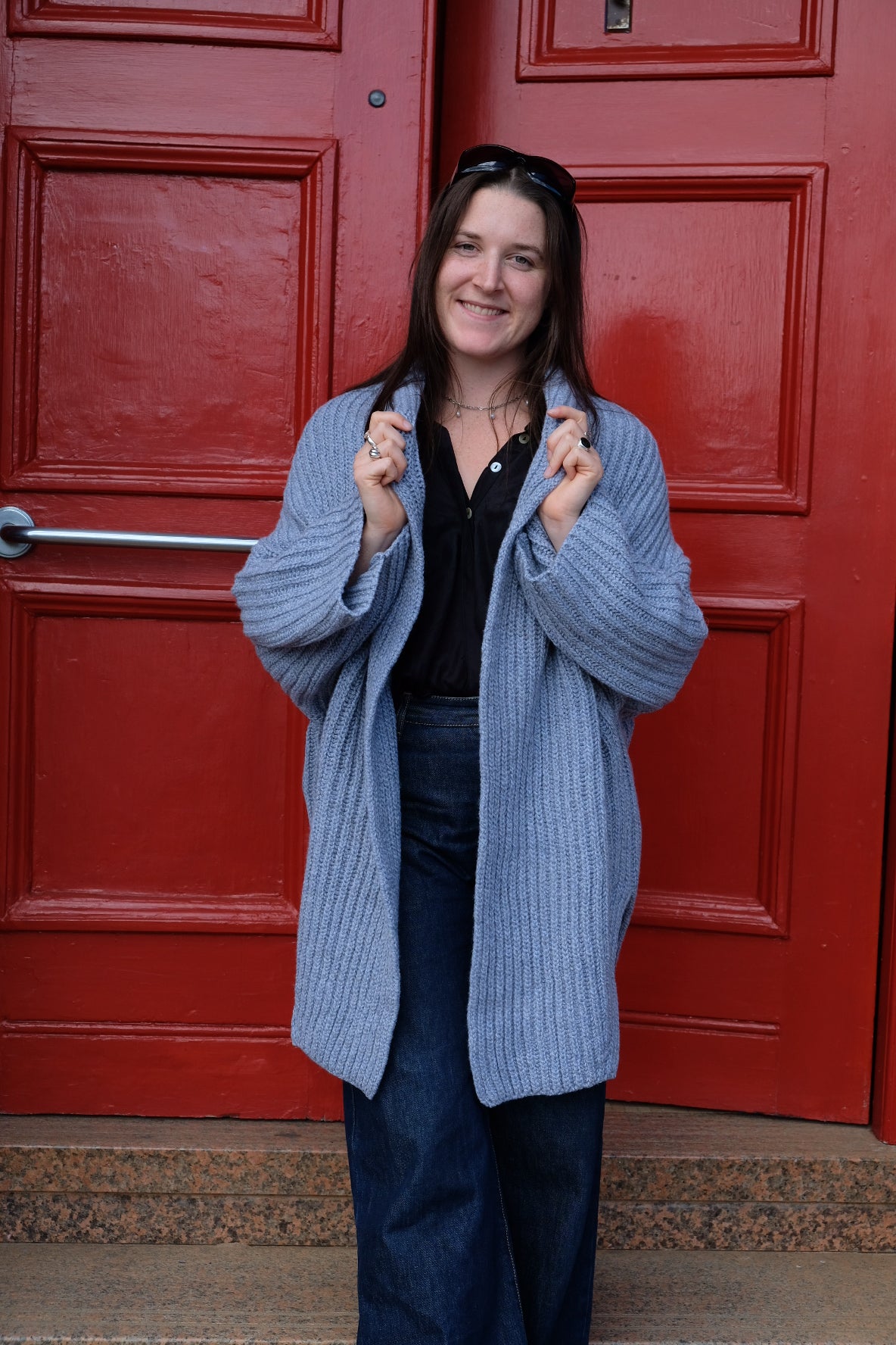 Gusty Wool Jacket - Light Denim